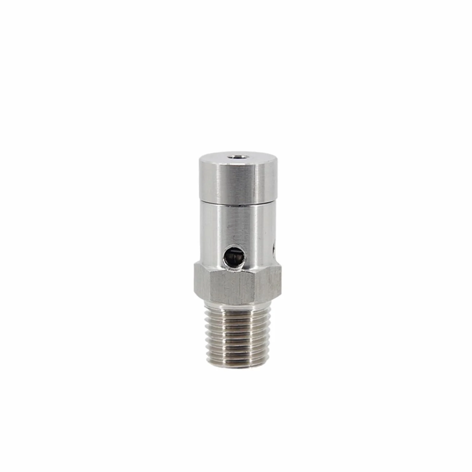 Zawór nadmiarowy ciśnienia gazu 1/4" NPT ze stali nierdzewnej 304 sprężynowy