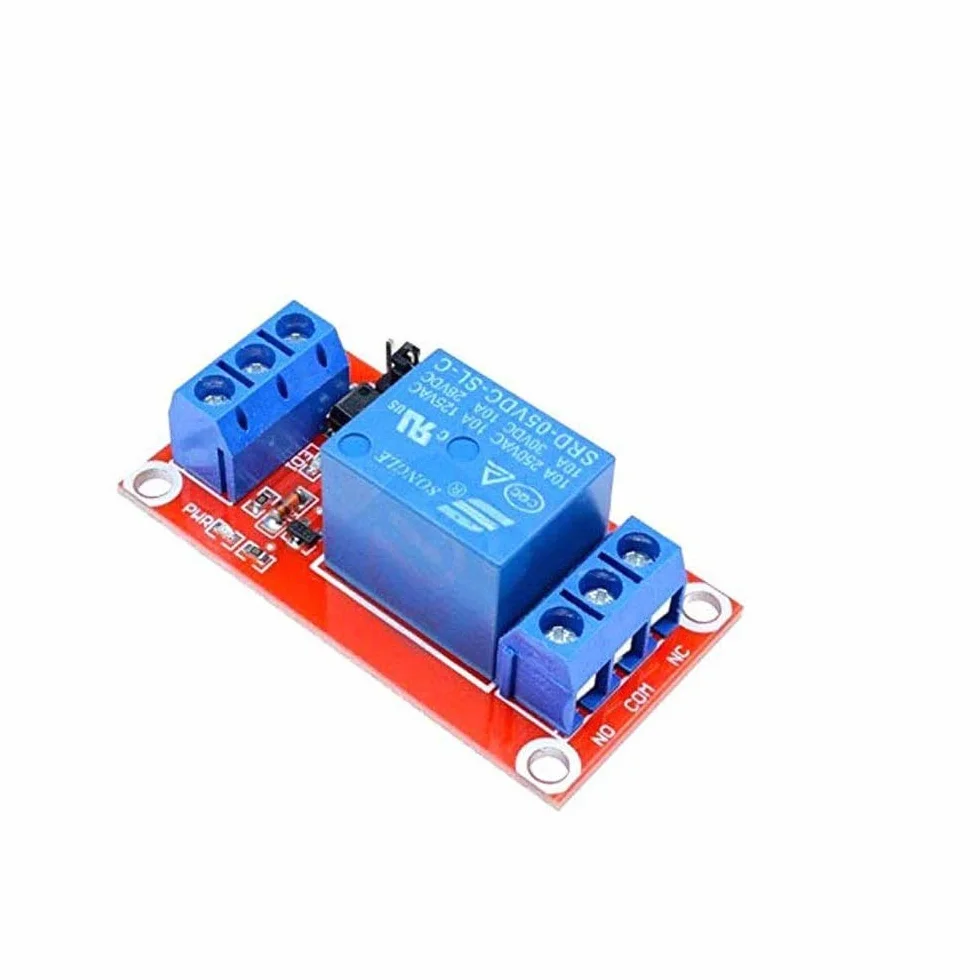 DollaTek 5 szt. 5 V 1-Way modu? przeka?nika z transoptorem 1-Way Relay p?ytka rozszerzeniowa High i Low Trigger z lampk? ostrzegawcz? LED (DC 0-5 V)