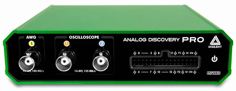 Analog Discovery Pro ADP2230: oscyloskop USB, generator funkcji, analizator logiki i zmienne zasilanie