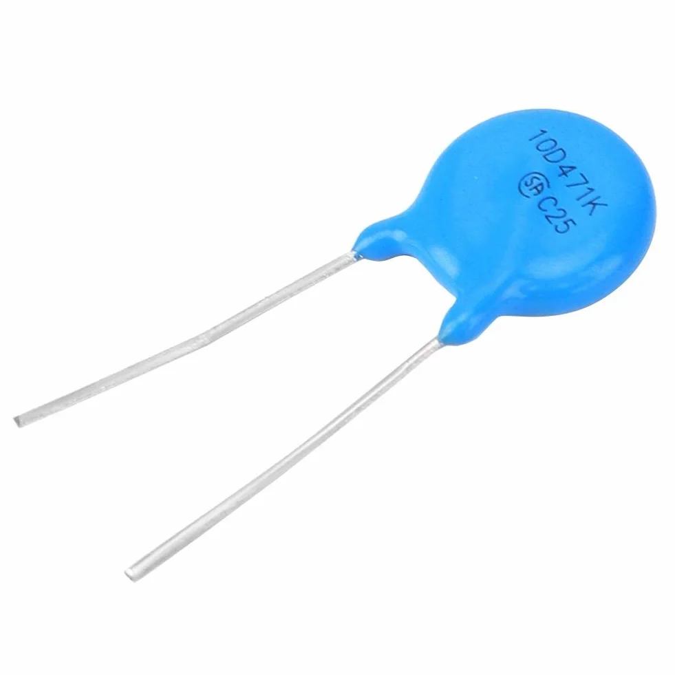 50 sztuk 10D471K warystory, 10K471 10mm średnica 470V wbudowane wysokiej jakości warystory element elektroniczny, warystory element elektroniczny