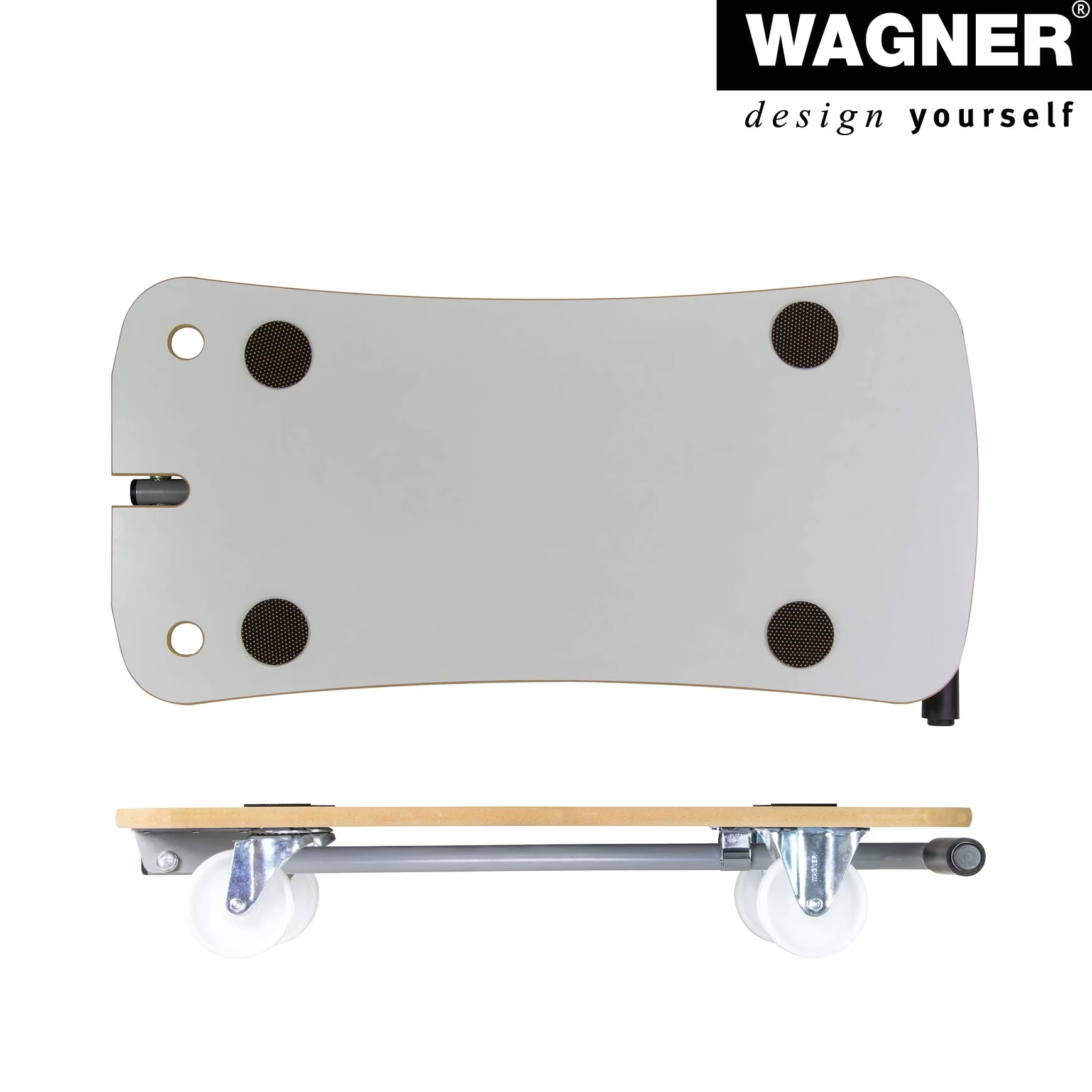 Wagner pomoc transportowa MM 1389 I 79 x 39 x 13,5 cm – nośność 200 kg – specjalna powłoka I składany dyszel I do dużych obciążeń – łatwa w pielęgnacji i wytrzymała – 20138901