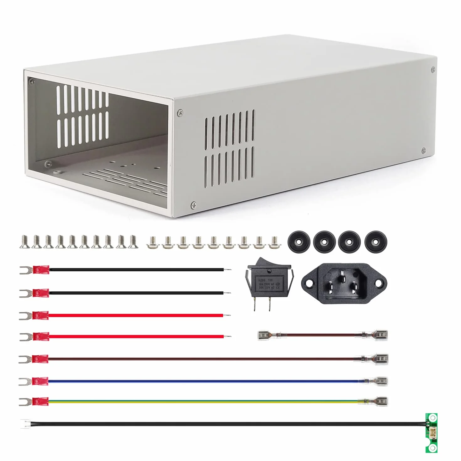 Leepesx S800 Obudowa cyfrowego zasilacza dla RD6012 RD6012W RD6018 RD6018W