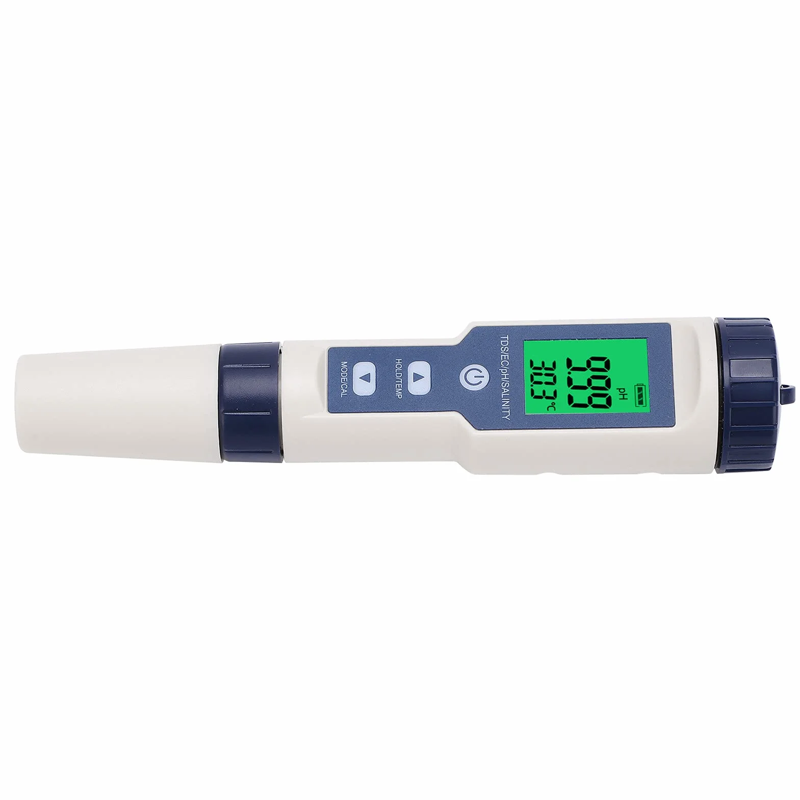 EZ‑9909SP Pióro do Testowania Jakości Wody 5 w 1 do Pomiaru PH, TDS Zasolenia i Temperatury IP 67 Wodoodporny, Pyłoszczelny Automatyczne Rozpoznawanie Analizator EZ‑9909SP PH