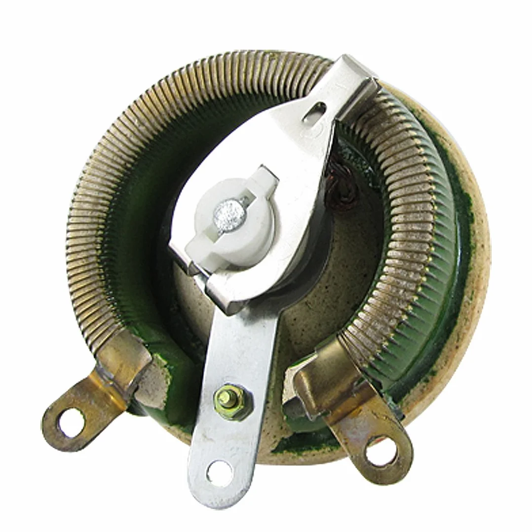 Aexit Regulowany rezystor ceramiczny drutowy 100W 20 Ohm(100W 20 Ohms Résistances bobinées céramique réglable potentiomètre