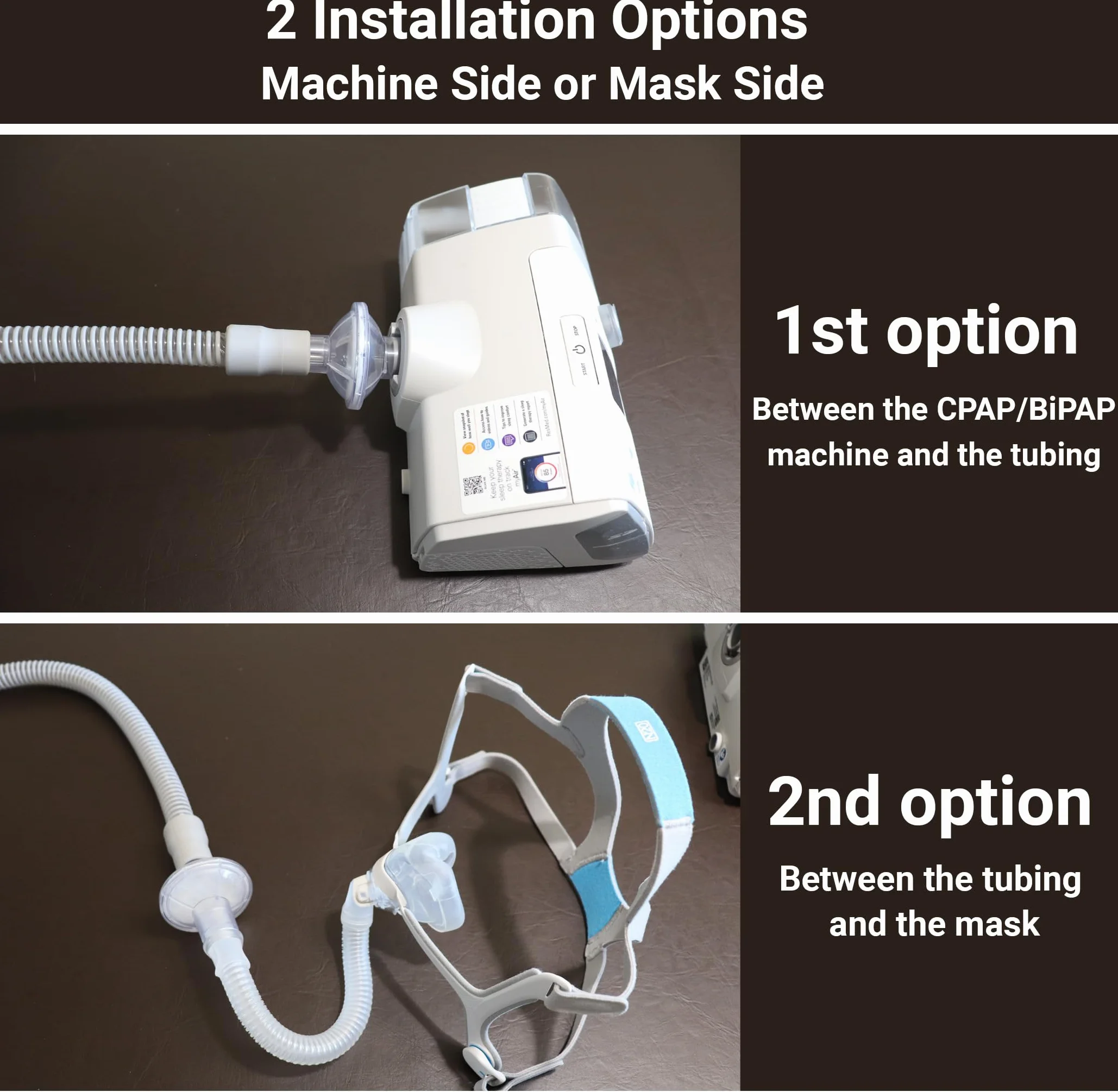 Aveen Zestaw 8 filtrów CPAP – uniwersalne dopasowanie do urządzeń CPAP i BiPAP