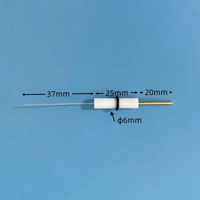 Silver Wire Electrode 37mm PTFE Shaft D0.7x37mm Electrochemical Research