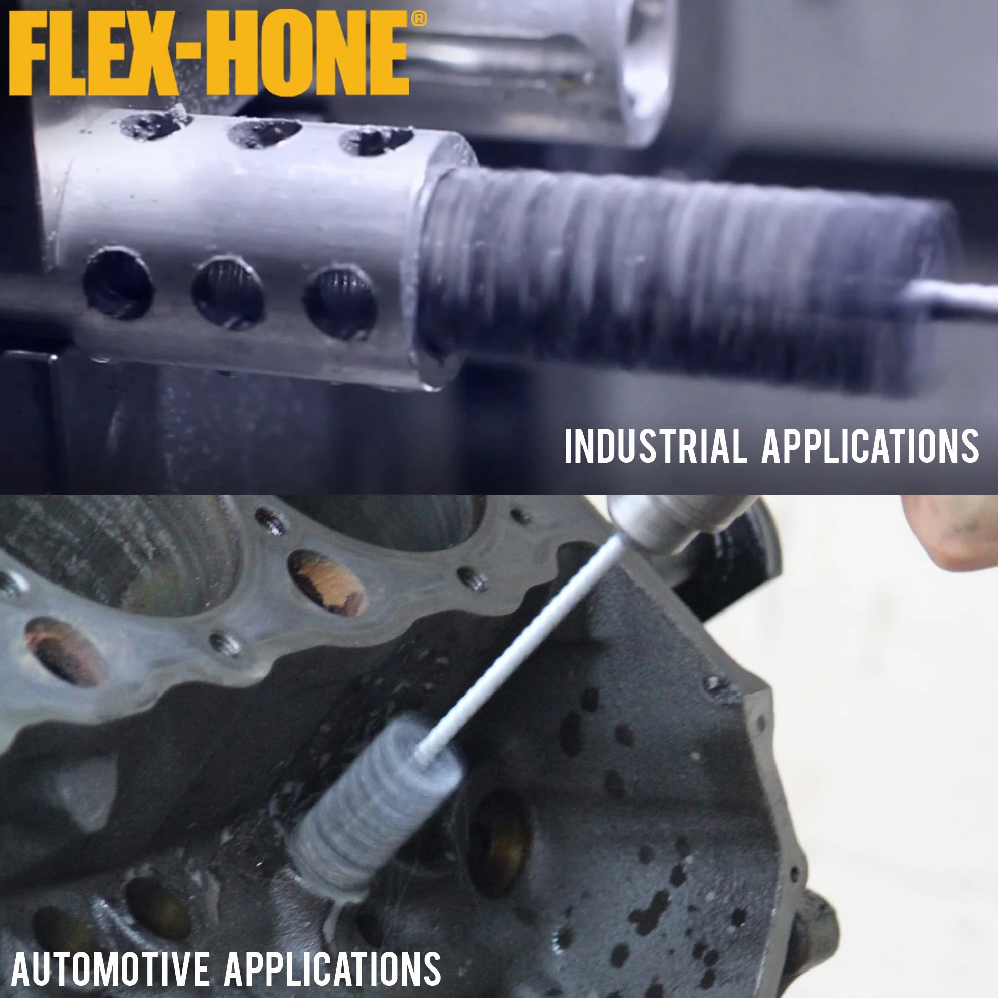 Brush Research Flex-Hone Cylinder Hone, seria BC, materiał ścierny z węglika krzemu, średnica 76 mm, rozmiar ziarnistości 240