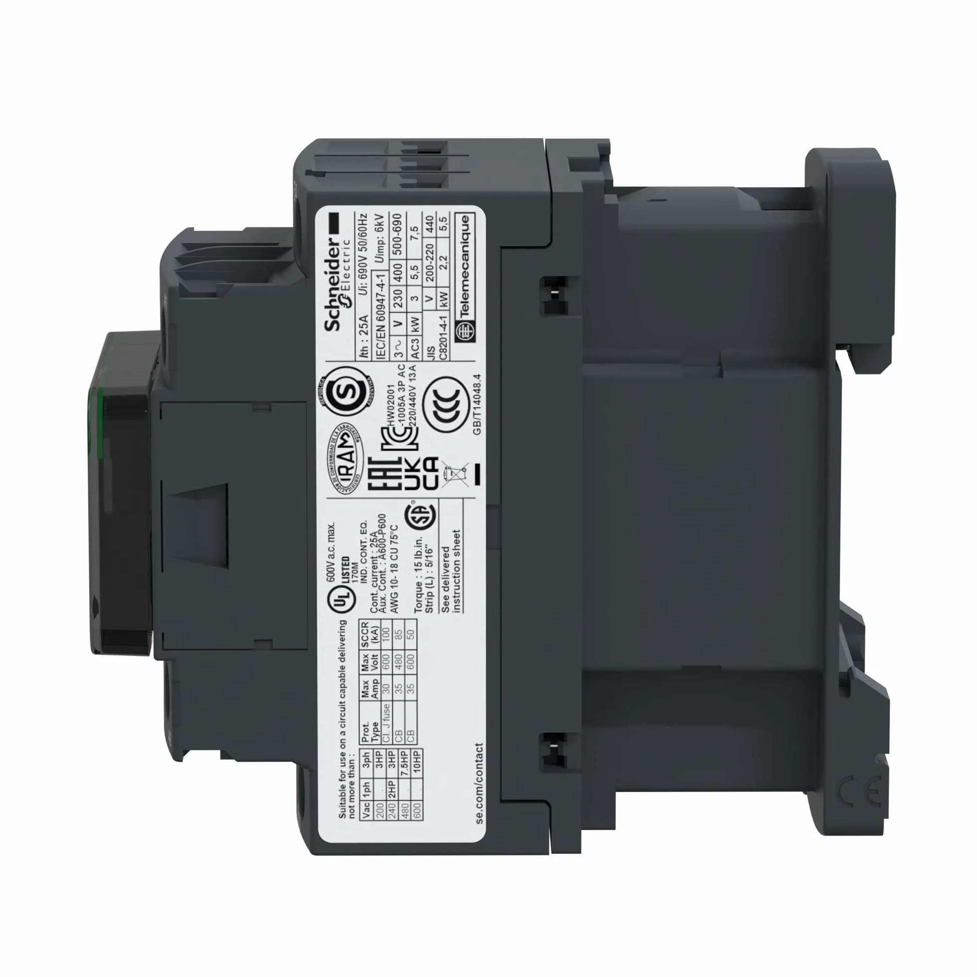 Schneider Electric LC1D12P7