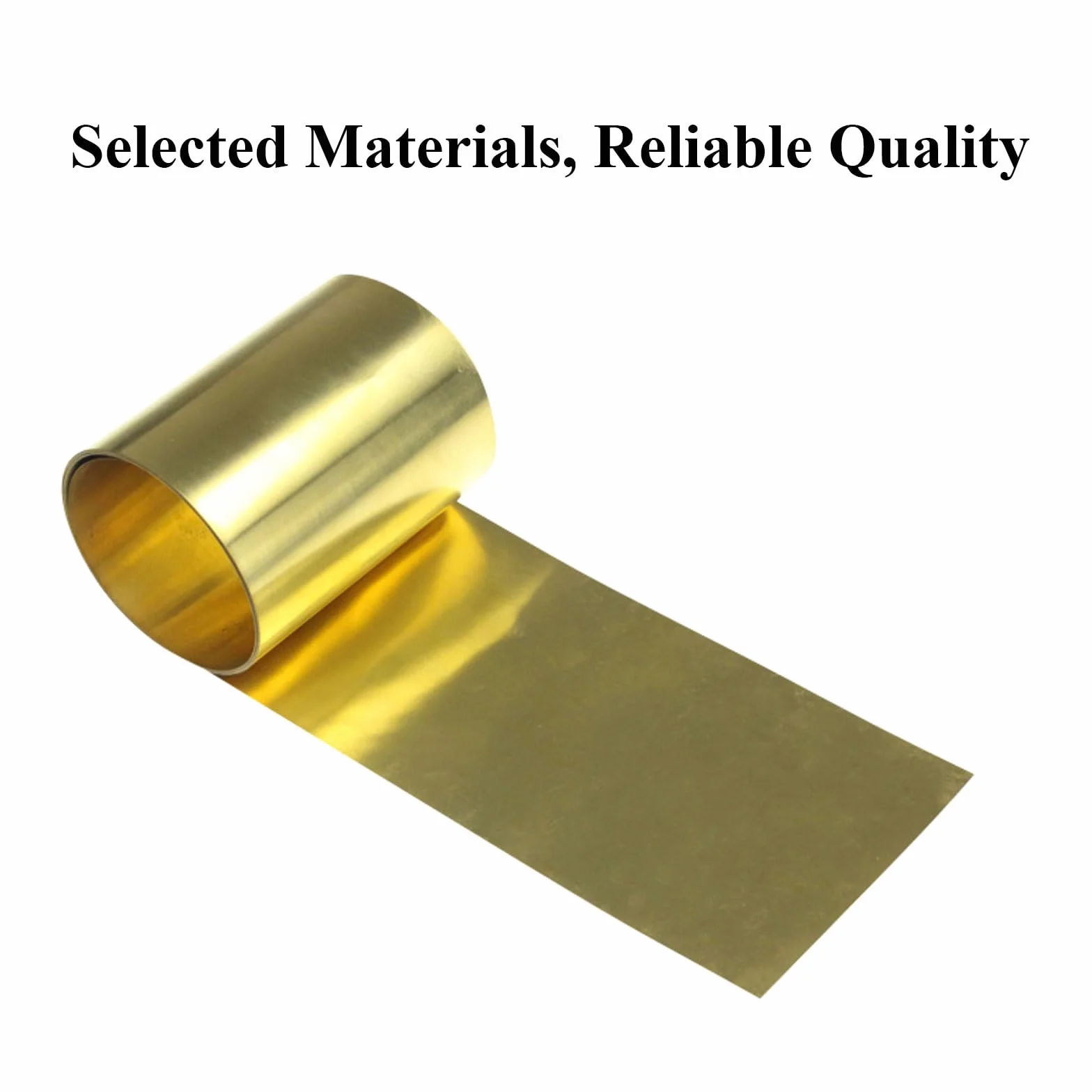 H62 Szerokość Rolki Blachy Mosiężnej 100Mm, Długość 2M, Gruba 0.01-0.08Mm Płyta Folii Metalowej, Cienka Blacha Mosiężna Do Produkcji Rzemieślników Diy Cutting/0.02X100X2000Mm