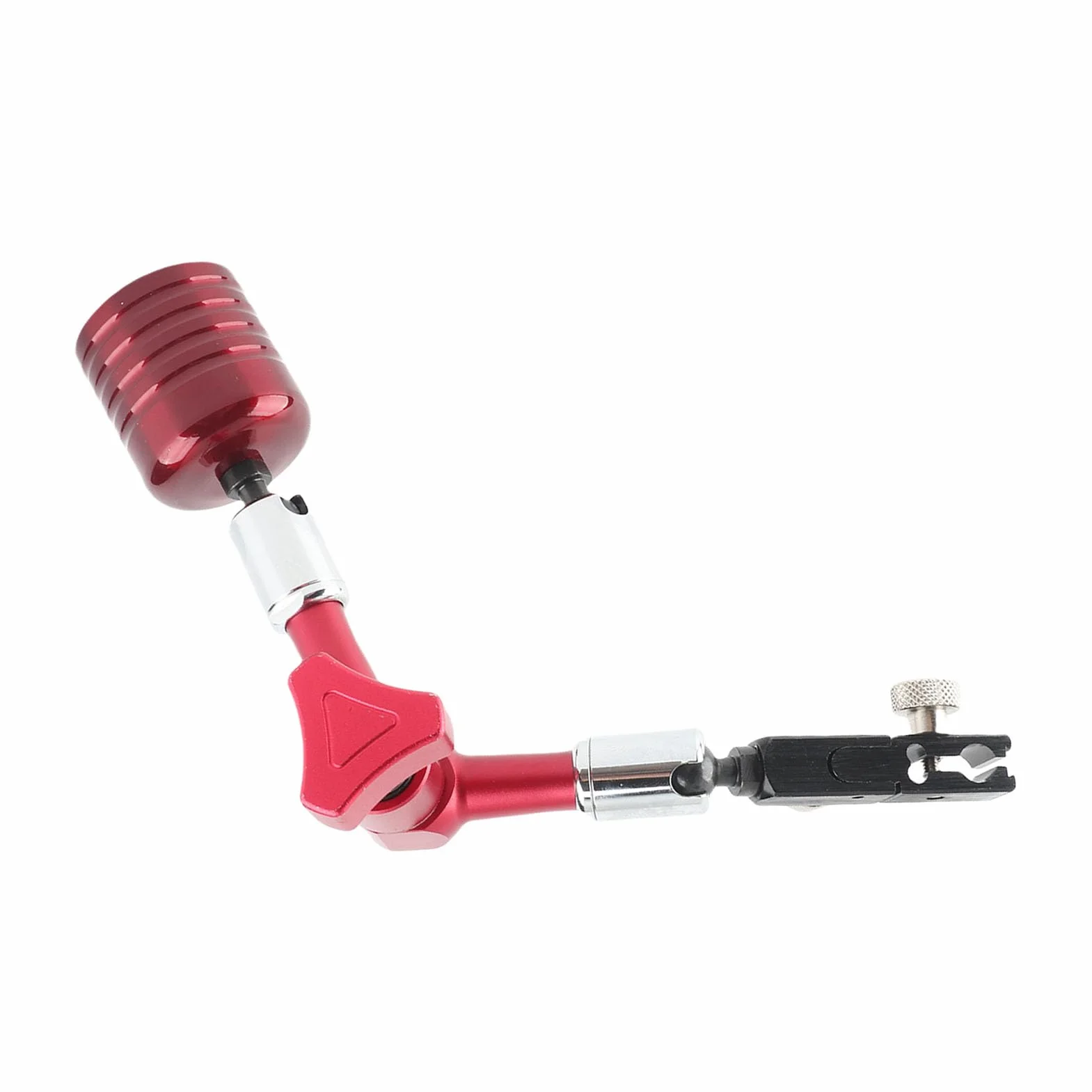Akozon Uniwersalny Regulowany Uchwyt Czujnika Zegarowego Mini z Mocną Podstawą Magnetyczną 50 kg