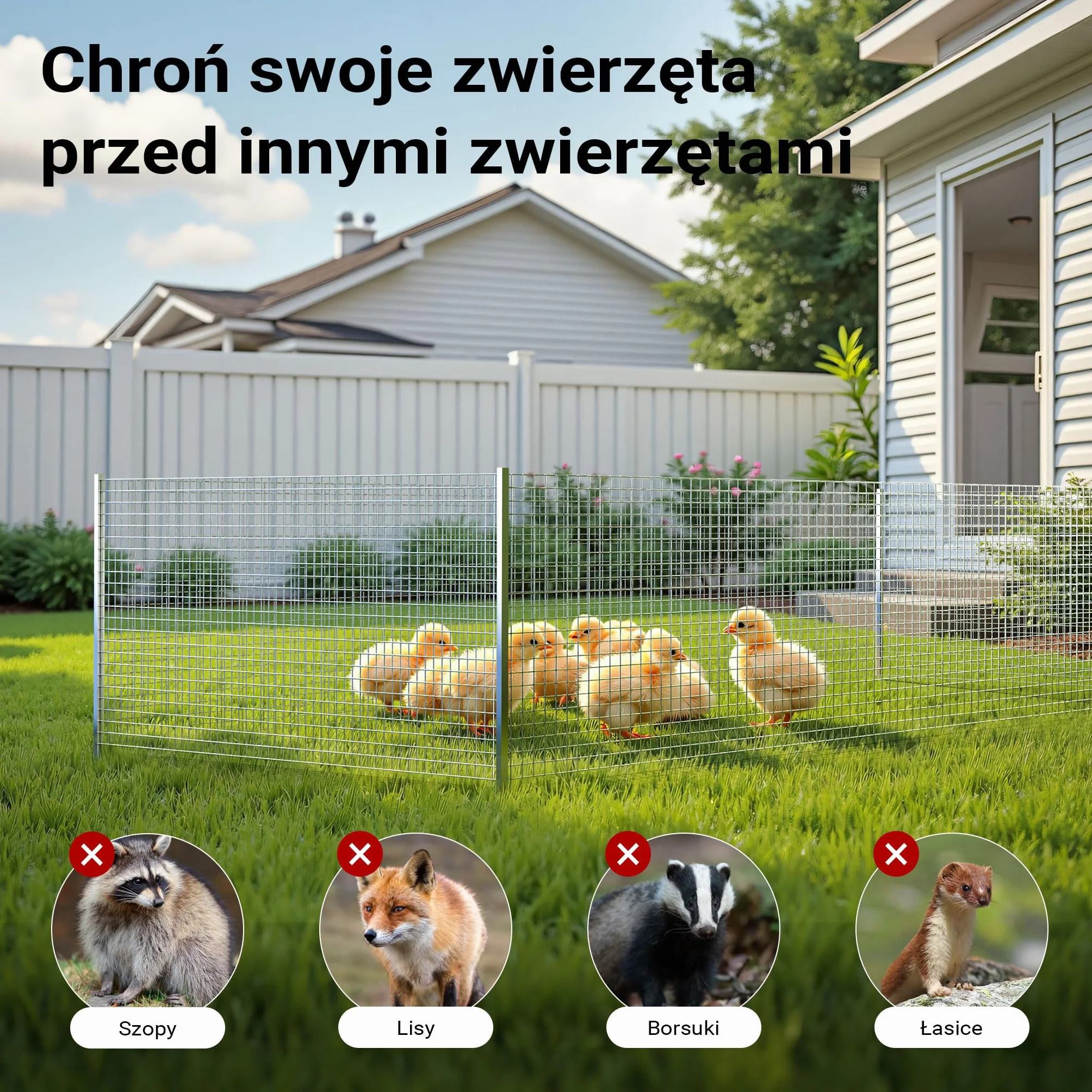 Wiltec Siatka ogrodzeniowa ocynkowana 1 x 25 m, stalowa siatka leśna na woliery i gryzonie, drut 0,7 mm, oczka 12 x 12 mm, trwała ochrona dla upraw i ogrodów