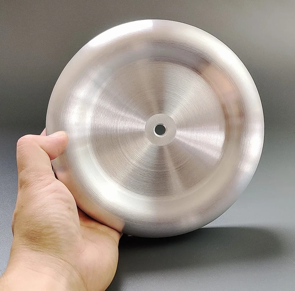 DIY Tesla Coil Top Load stop aluminium metalowa płyta średnica 175 mm wysokość 30 mm