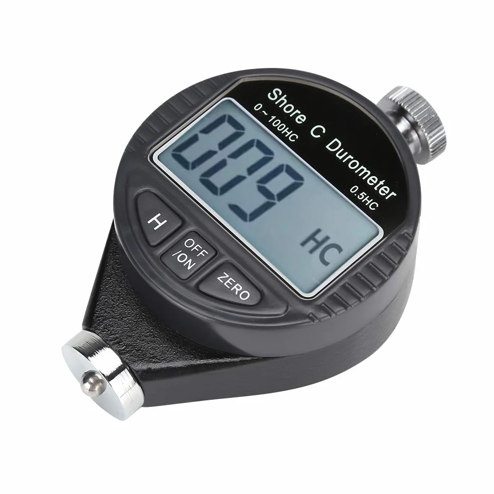 Tester Twardości Opon Miernik Twardości Cyfrowy 100HD C Twardościomierz Shore Gumowy Twardościomierz Wyświetlacz LCD
