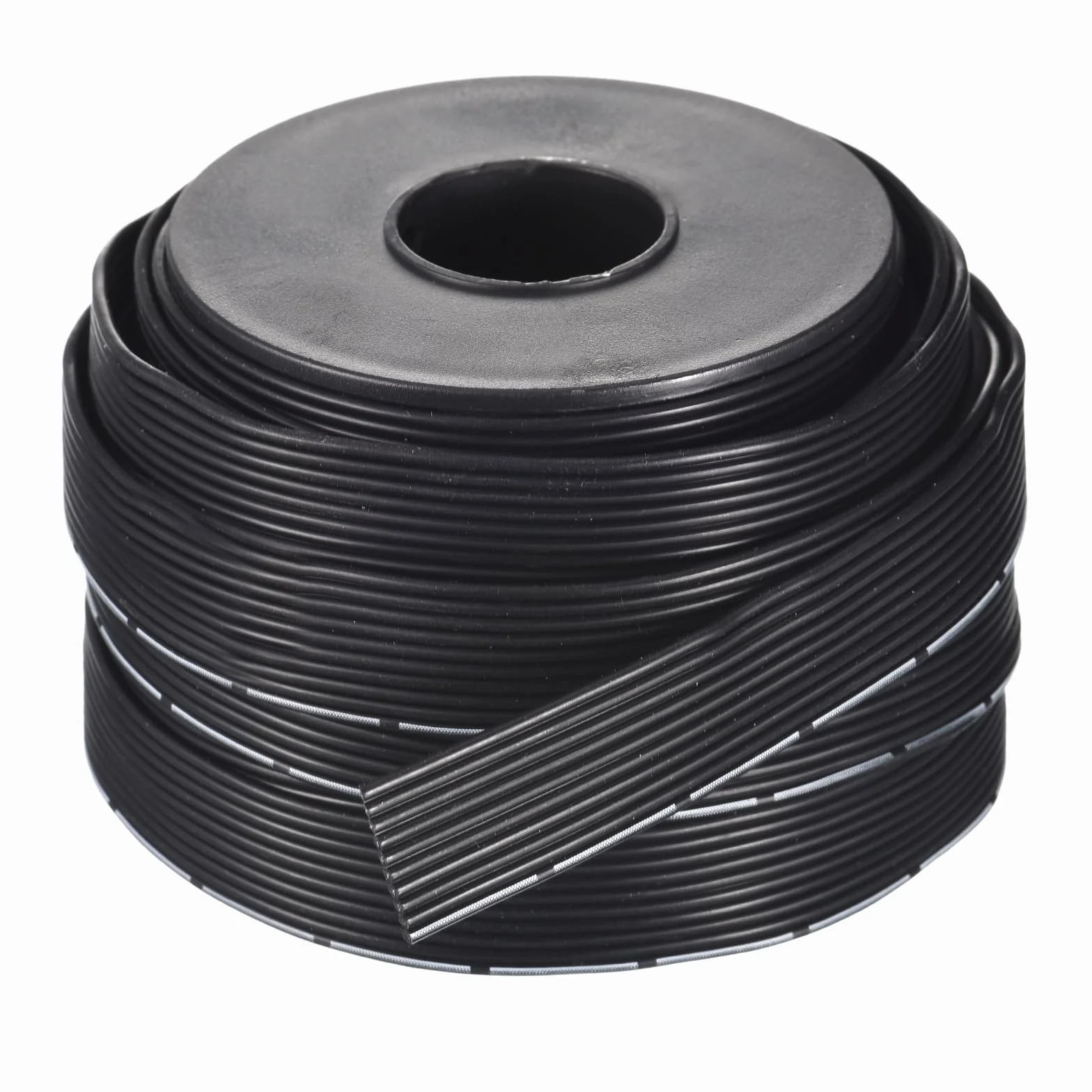 QUARKZMAN 24AWG silikonowy kabel płaski, 10-biegunowy, 24 G, płaski kabel, elastyczny drut silikonowy, 10 m, czarny, ocynkowany drut miedziany do modeli samolotów, modeli samochodów, urządzeń