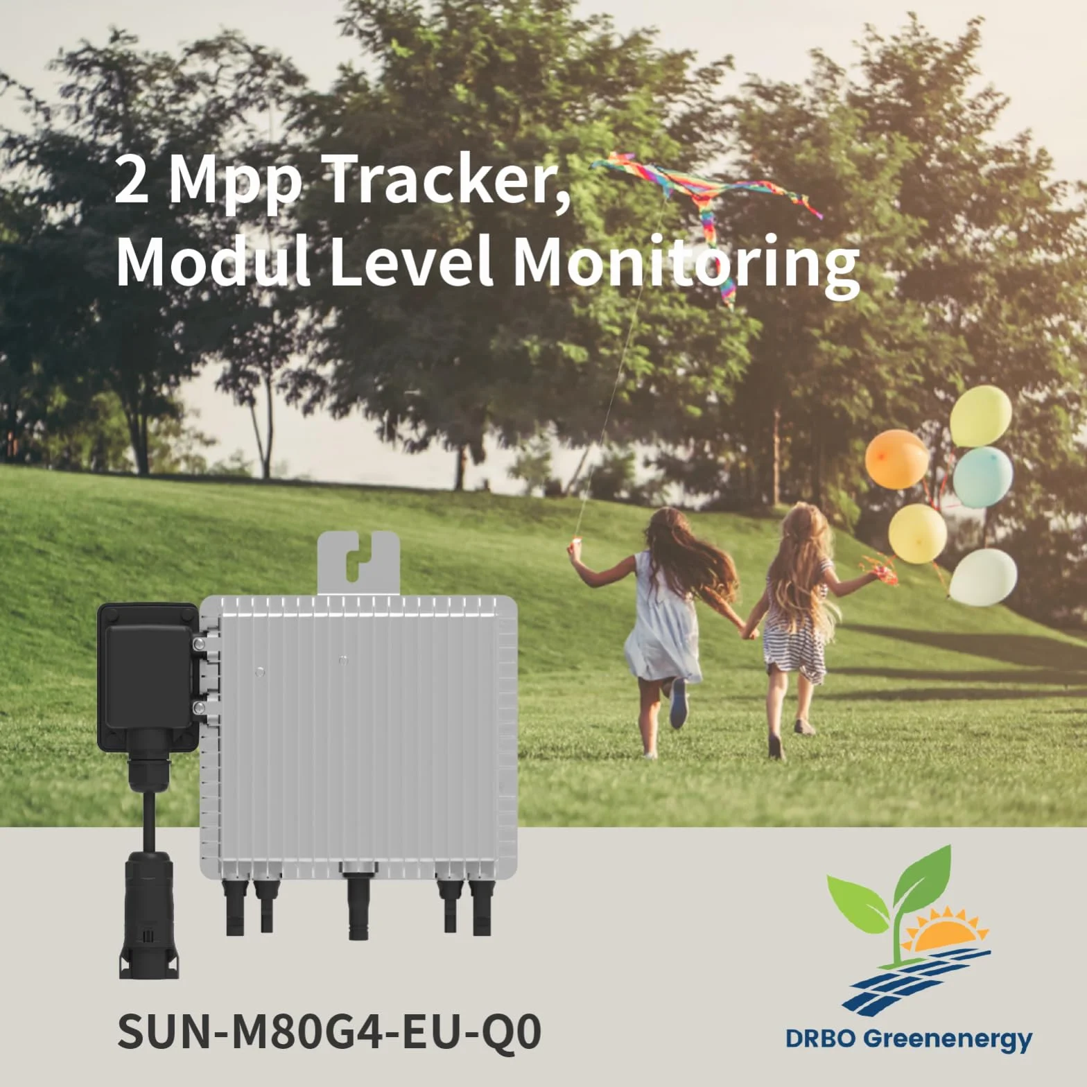 Deye SUN-M80G4-EU-Q0 800 Watt kuchenka mikrofalowa – Plug & Play, idealna do elektrowni balkonowych
