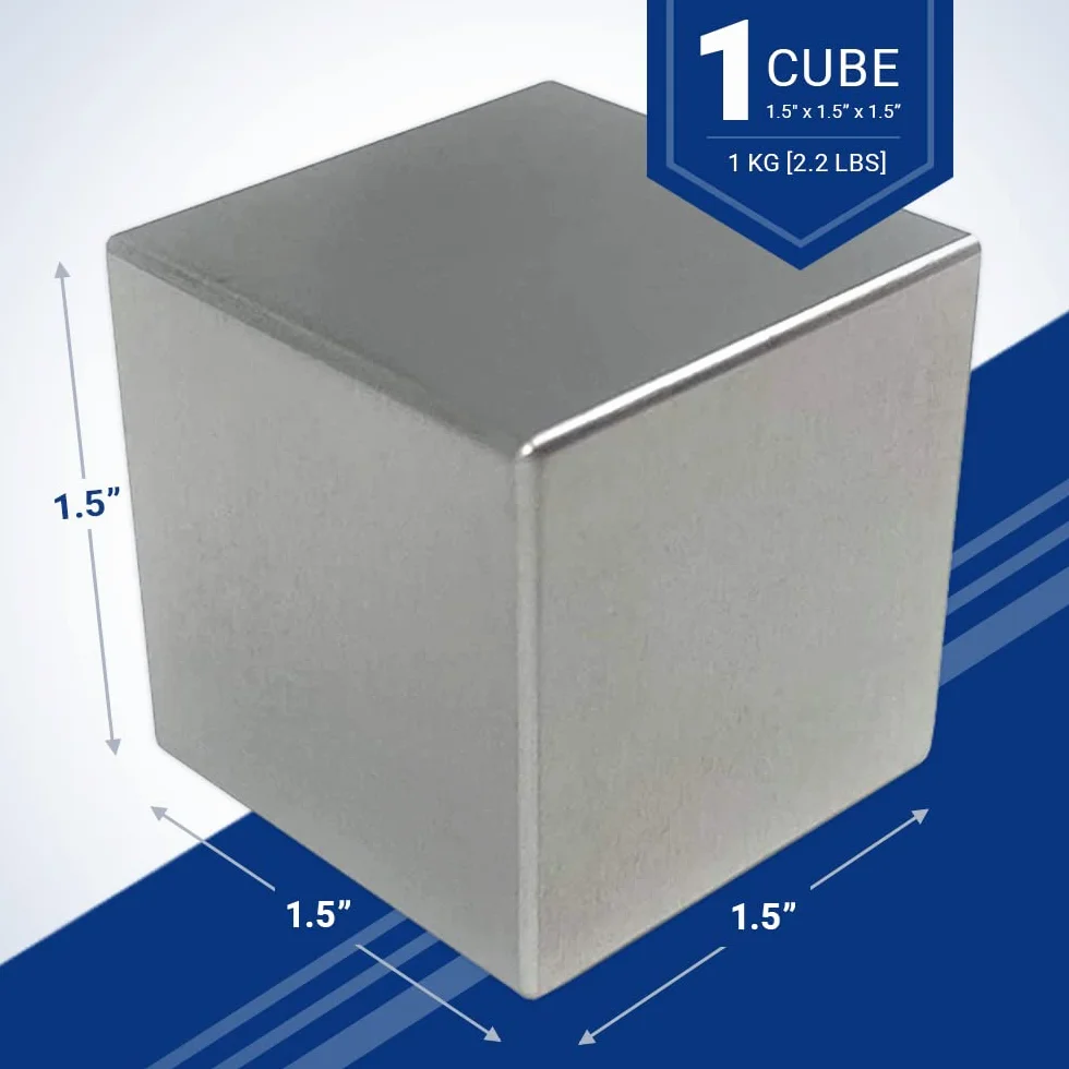 Kostka wolframowa, 3,8 cm, 1 kg od Midwest Wolfram Service