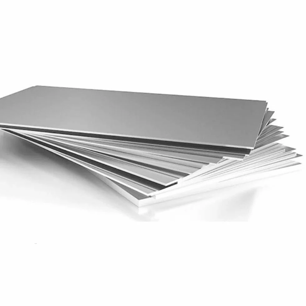 304 Stainless Steel Sheet Plate 2mm Thickness Brushed Finish 200x200mm