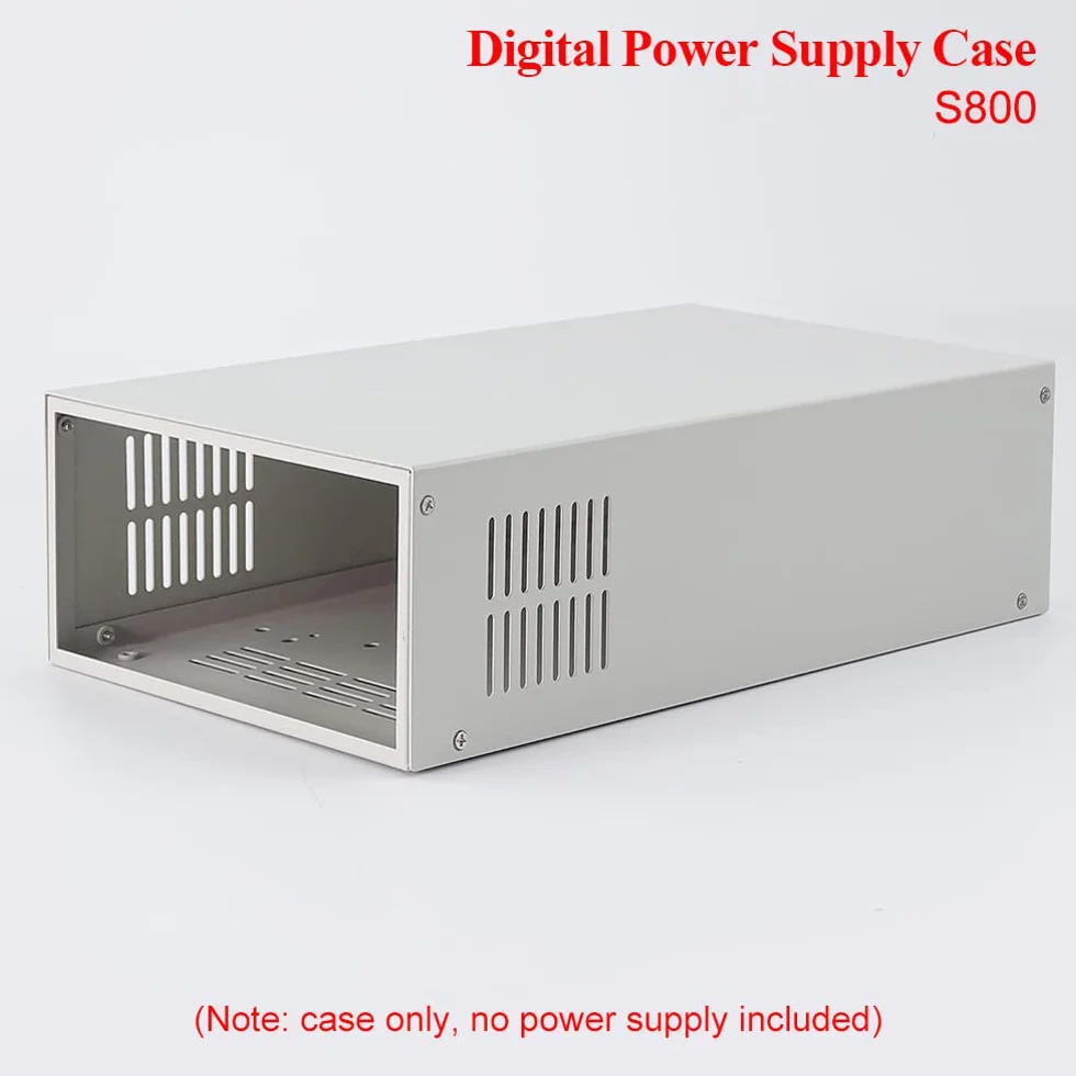 Leepesx S800 Obudowa cyfrowego zasilacza dla RD6012 RD6012W RD6018 RD6018W