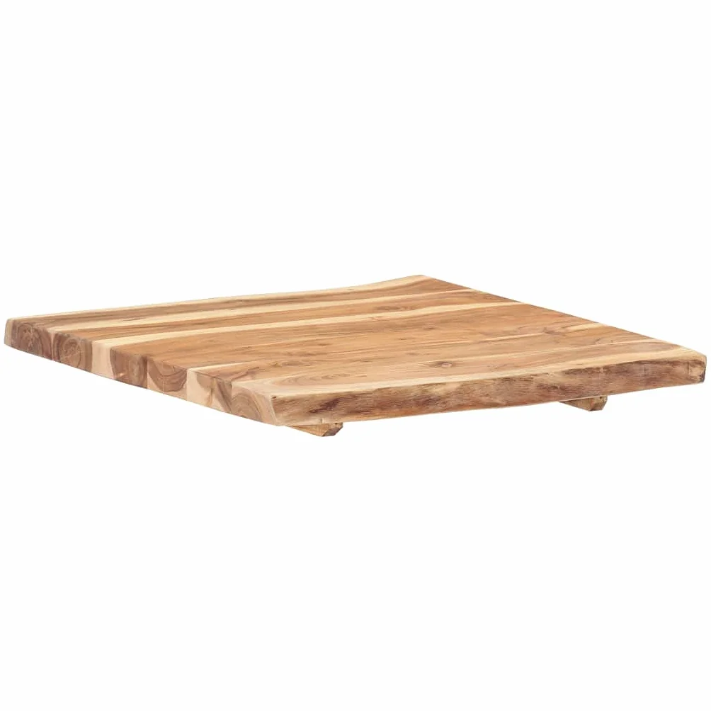 vidaXL Blat lite drewno akacjowe 58x50-60x3,8 cm