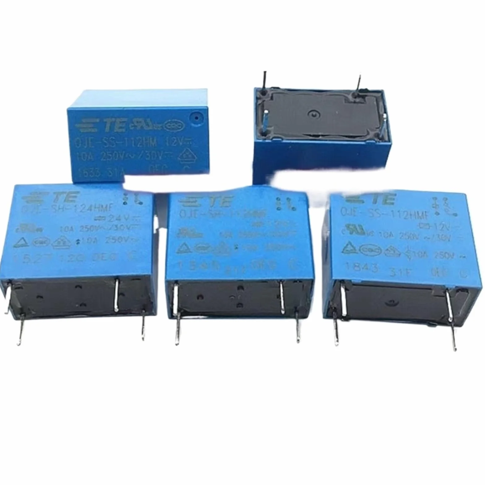 Przekaźnik OJE-SH-112HMF 12VDC 10A OJE-SS 124HMF Zestaw Normalnie Otwarty