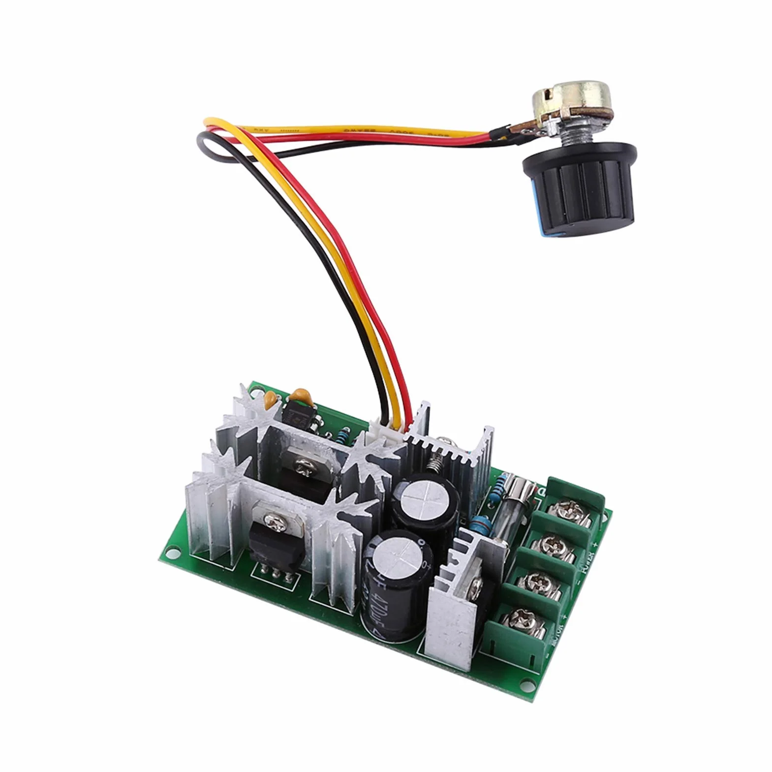 20A DC 10-60 V Regulowany Potencjometr 12 V 300 W, Potencjometr 12 V. Regulator Napięcia 1200 W PWM Przełącznik Kontrolera Prędkości Silnika Poprzez regulację Prądu