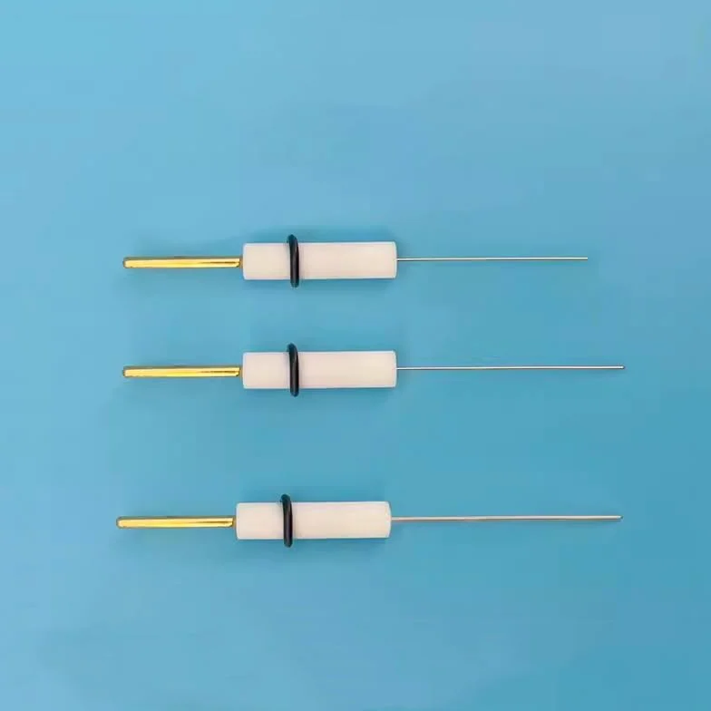 Silver Wire Electrode 37mm PTFE Shaft D0.7x37mm Electrochemical Research