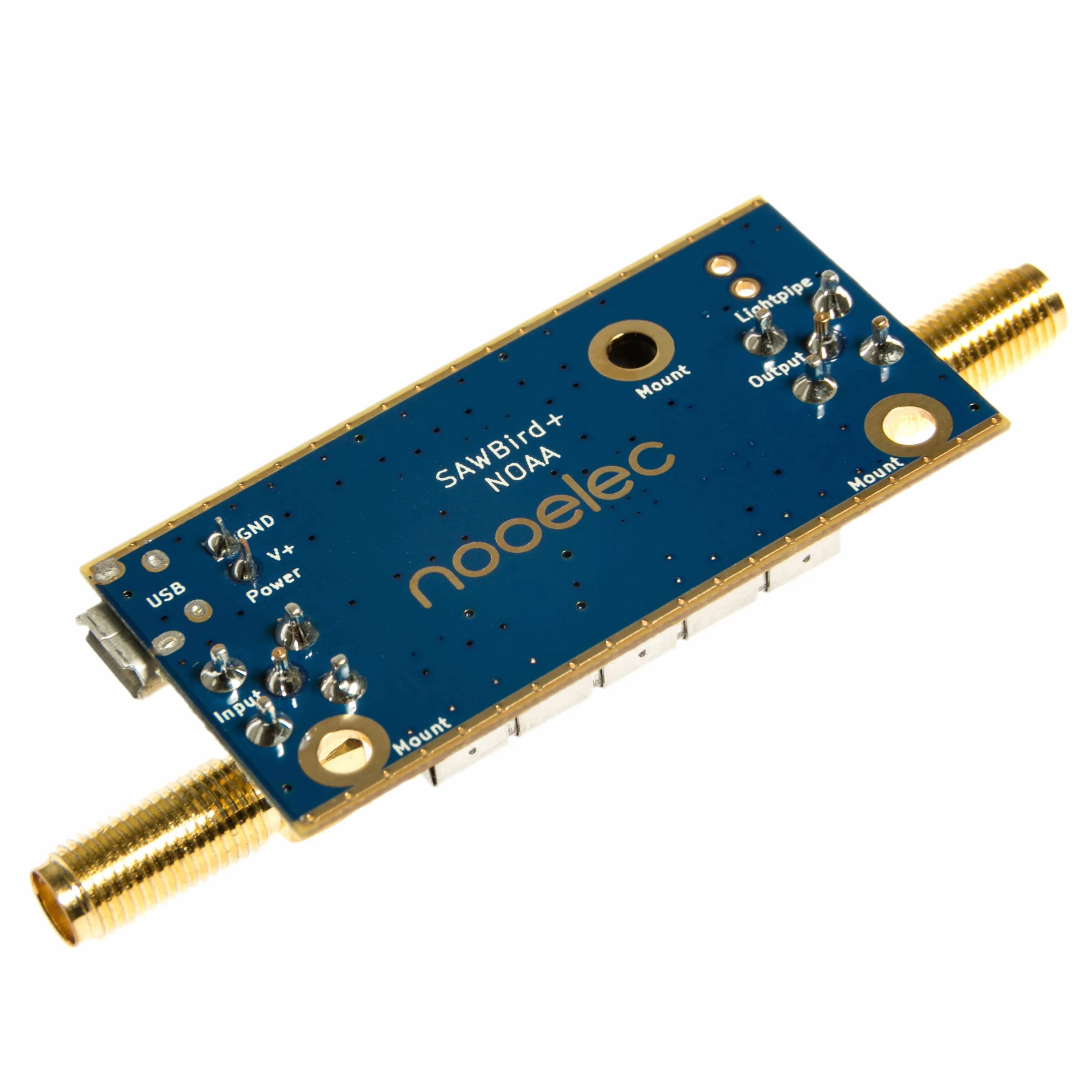 NooElec SAWbird+ NOAA filtr SAW moduł LNA 137 MHz