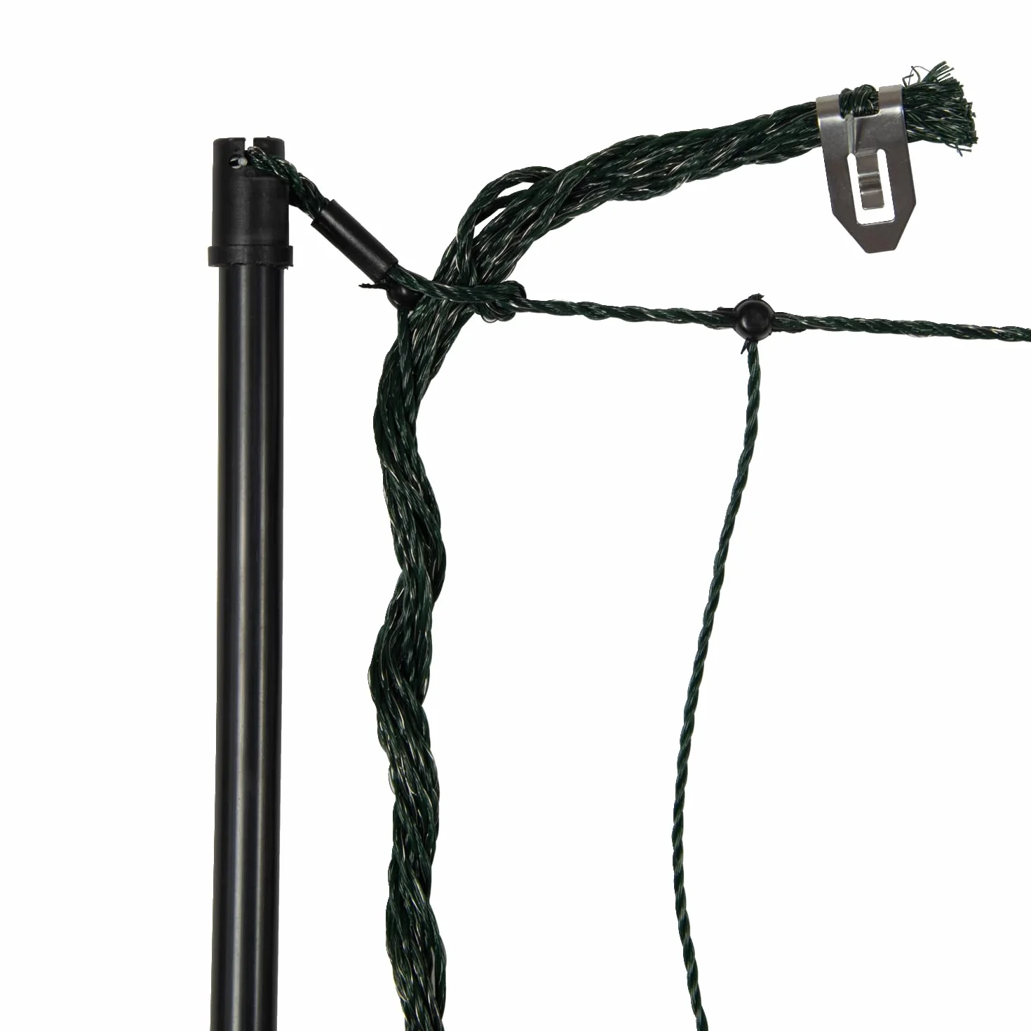 horizont easyLine mobilne ogrodzenie dla psów 50 m 105 cm 14 słupki PCW