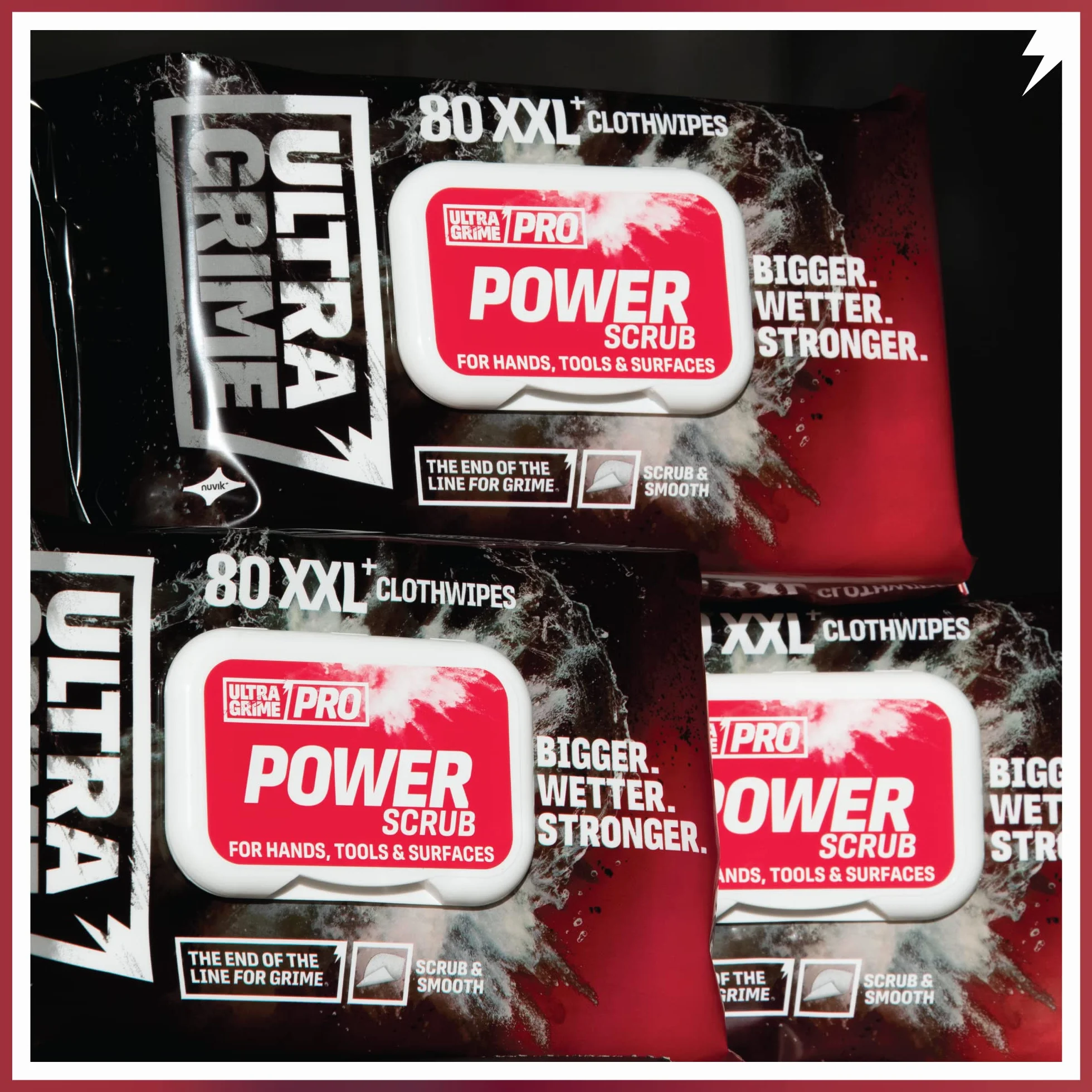 UltraGrime Pro Power Scrub XXL+ Ściereczki do wycierania