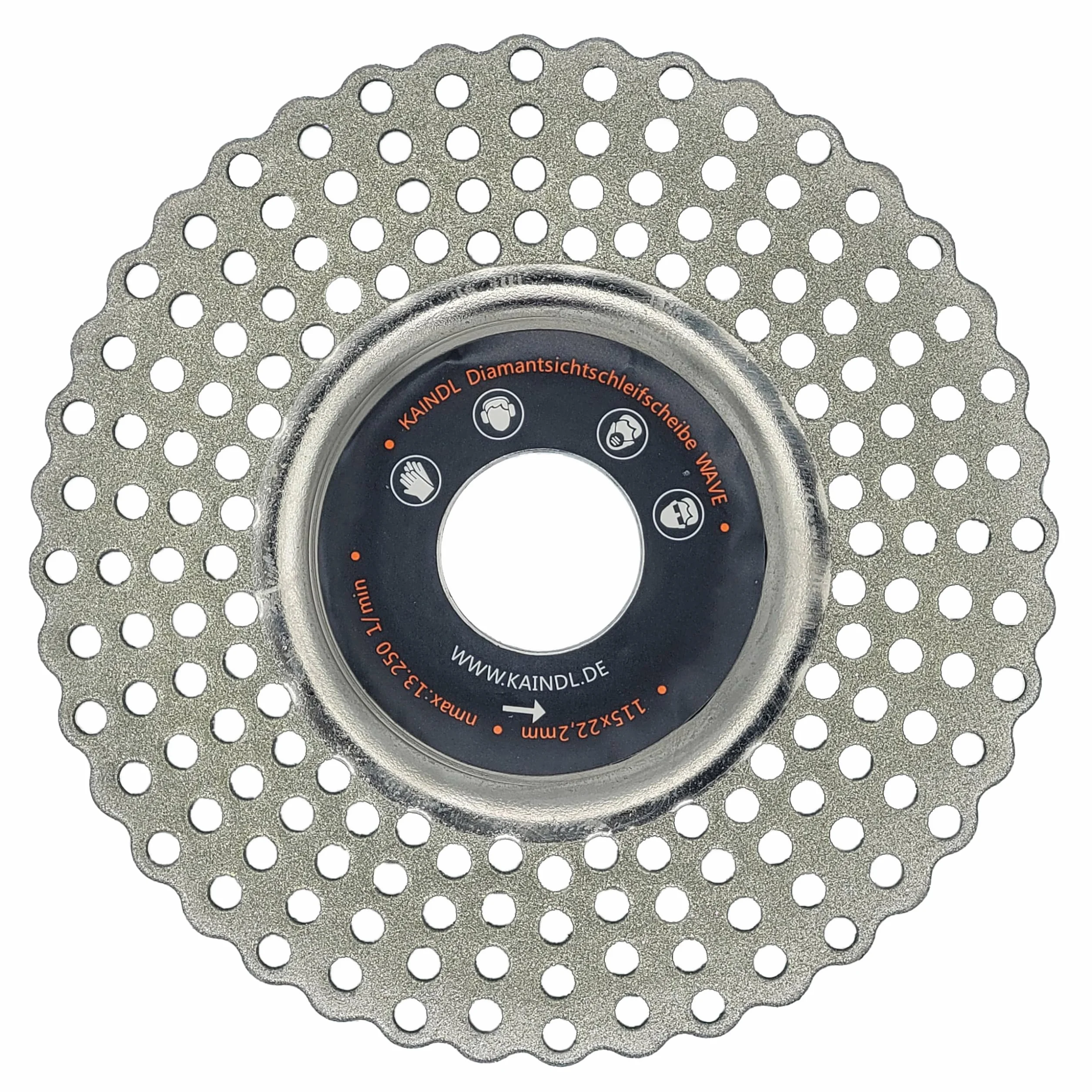 Diamentowa tarcza szlifierska WAVE Ø 115 x 22,2 mm D151