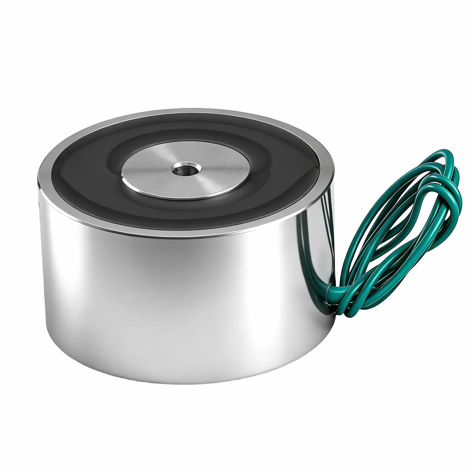 Heschen Elektromagnes elektromagnetyczny, P65/30, średnica zewnętrzna 65 mm, DC 12 V 13 W, 80 kg