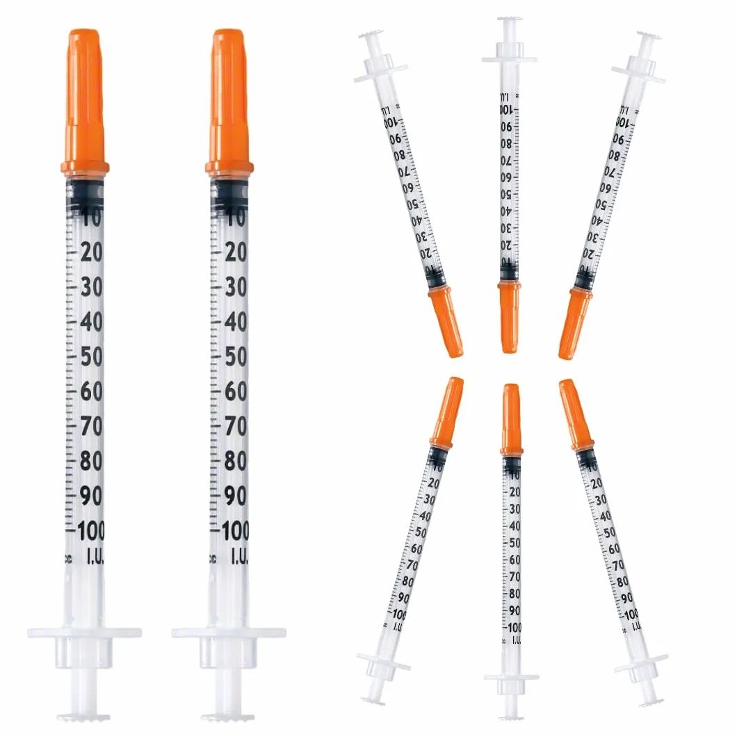 50 sztuk plastikowych tubek 1 ml/cc (31 G x 6 mm) wielofunkcyjne narzędzia pomiarowe, pakowane pojedynczo, akcesoria laboratoryjne