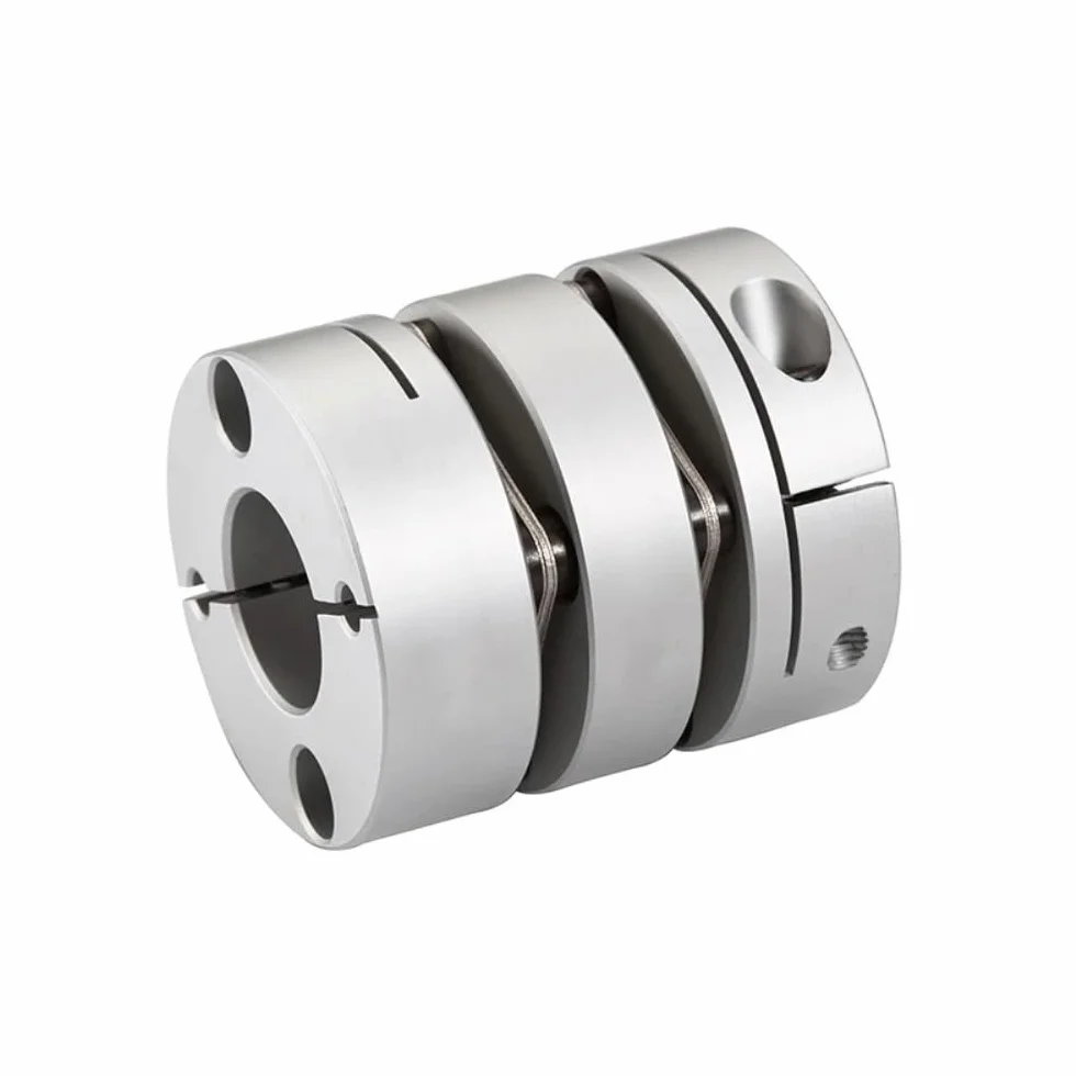 D32 L41 Double Diaphragm Inner Bore 5mm to 14mm Coupling Disc Elastic Torsional Flexible Quick Release Coupling moment obrotowy(14X14mm)