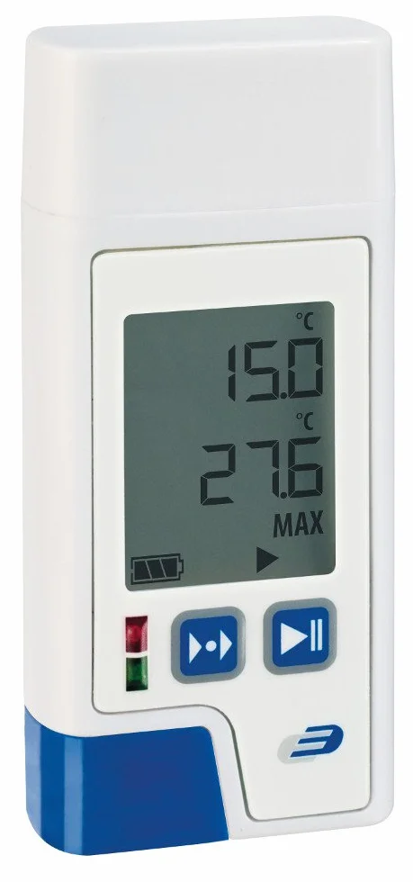 TFA Dostmann Rejestrator temperatury LOG200, USB, pamięć 150 000 zapisów, alarm HI/LO, biały