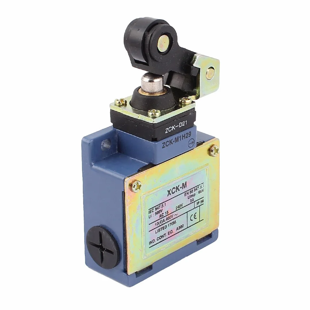 Aexit XCK-M AC15 240V 3A Wyłącznik krańcowy siłownika z dźwignią rolkową(XCK-M AC15 240 ν 3A contacteur fin course levier à galet