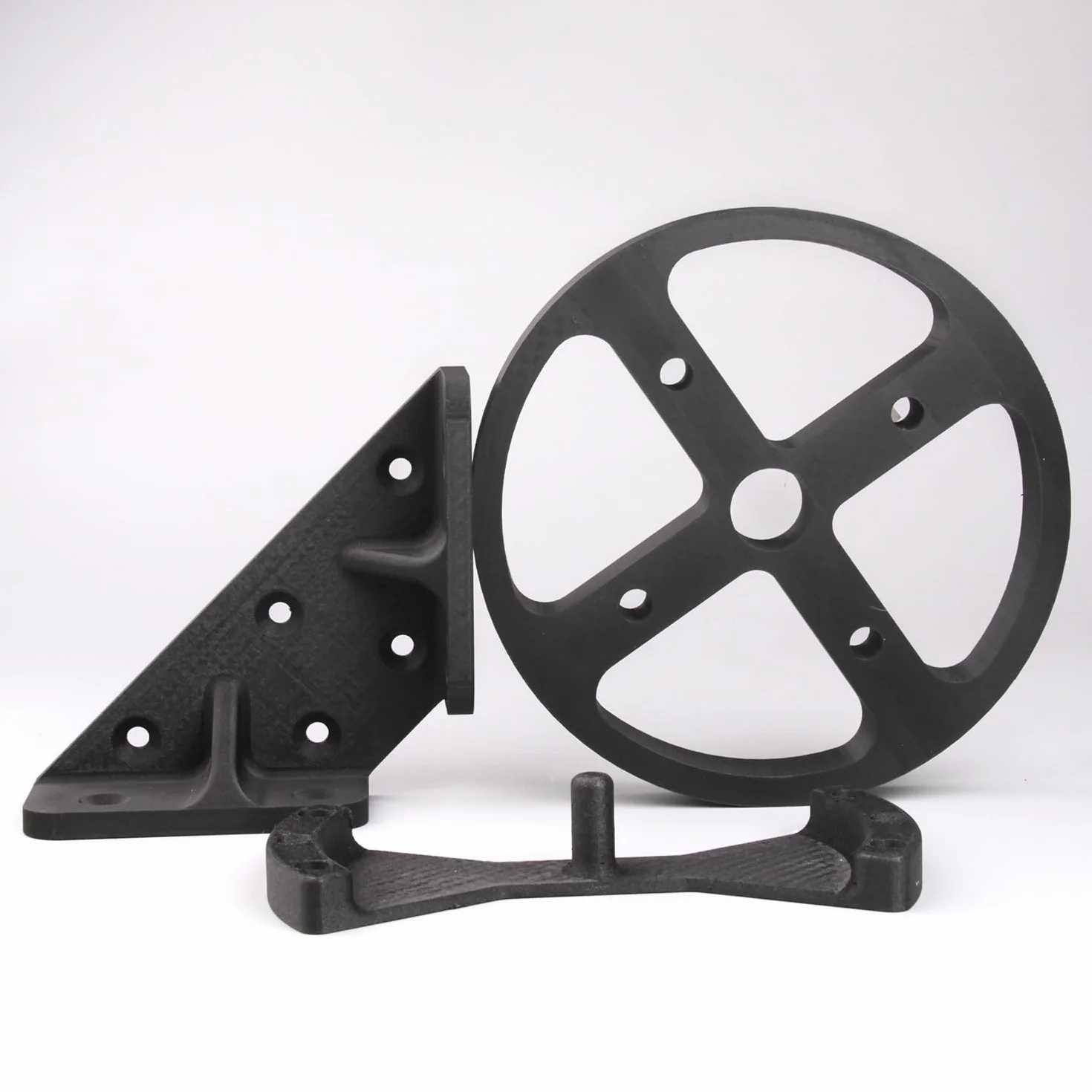 eSUN ABS-CF Filament 1.75mm, Filament ABS wypełniony włóknem węglowym, Szpula 1KG (2.2 LBS) Materiały do druku 3D dla drukarek 3D FDM (Ciemnofioletowy, 1KG)