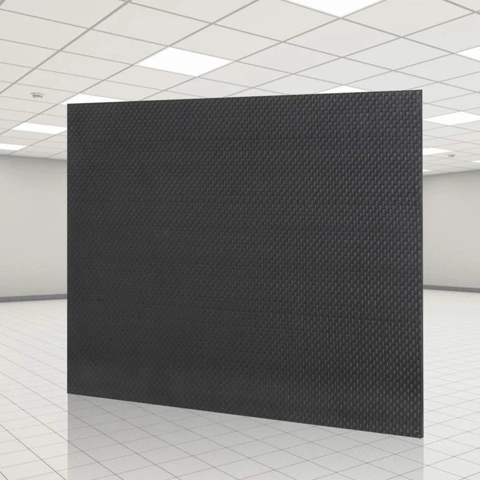 Płyta węglowa o wysokiej twardości z włókna węglowego o wysokiej twardości(200 * 300 * 2mm)