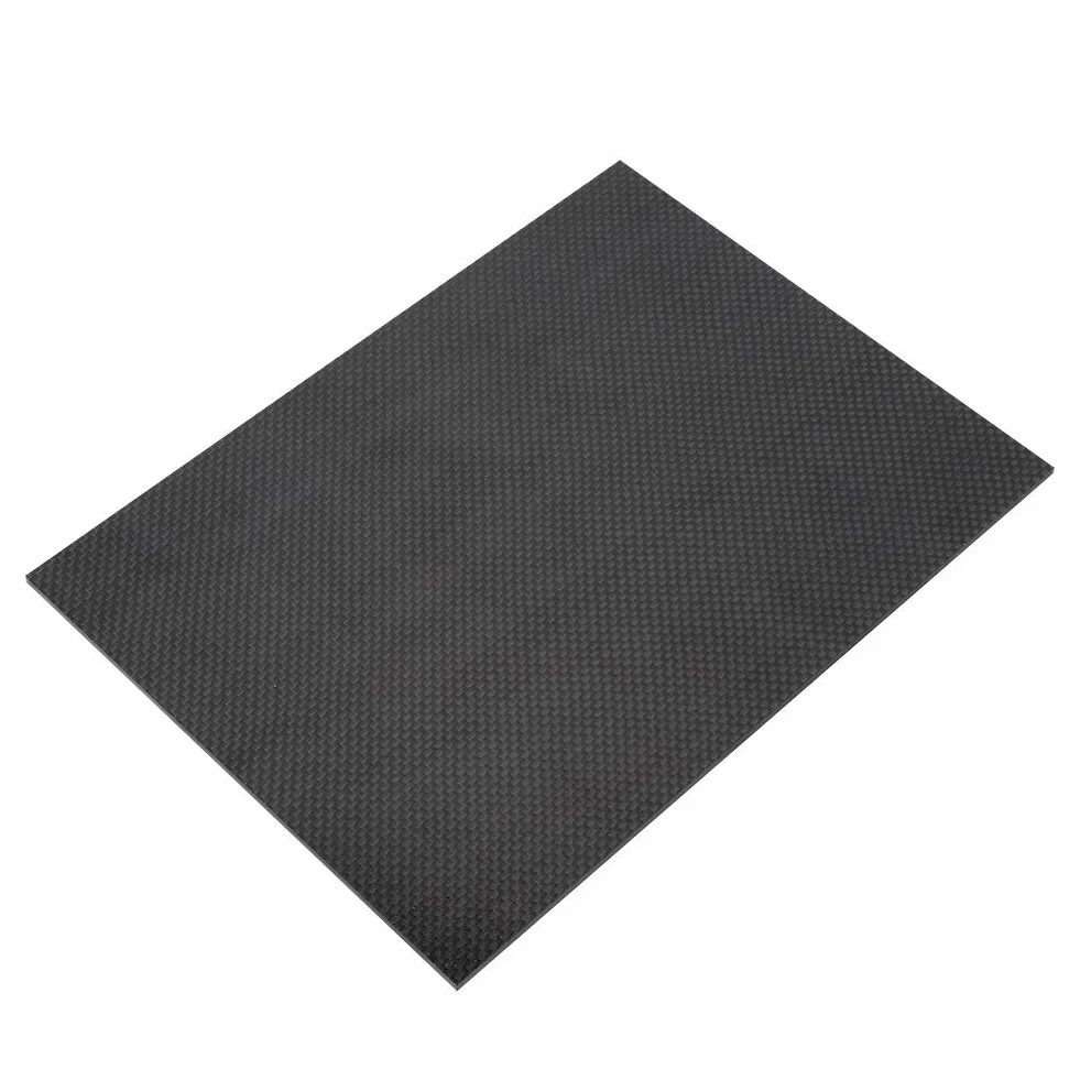 Płyta węglowa o wysokiej twardości z włókna węglowego o wysokiej twardości(200 * 300 * 2mm)