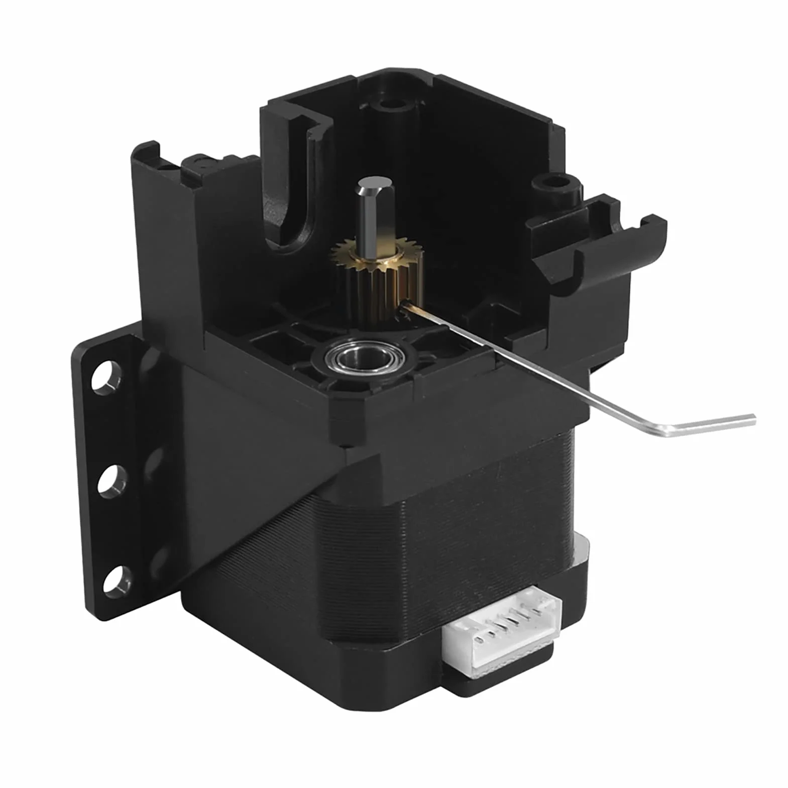 Titan Extruder Kit Akrylowa Drukarka 3D Wytłaczarki Części Podajnik Filamentu Ulepszona Wytłaczarka Bowden Podajnik Zapasu Drukarki 3D dla V6 Long And Short Distance Universal 1.75mm