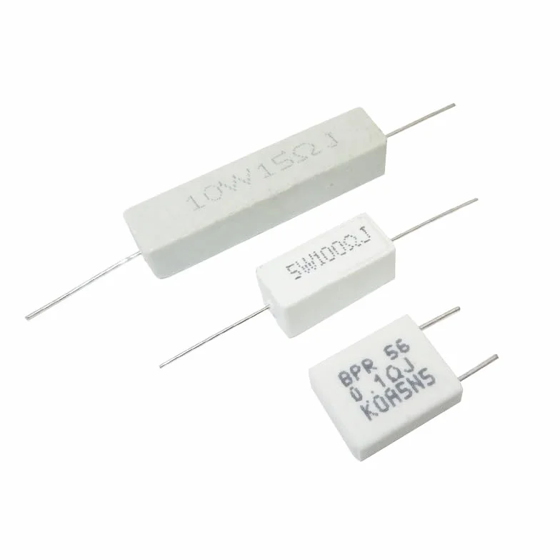 10pcs Cementowy Rezystor,5W 0.5 ohm