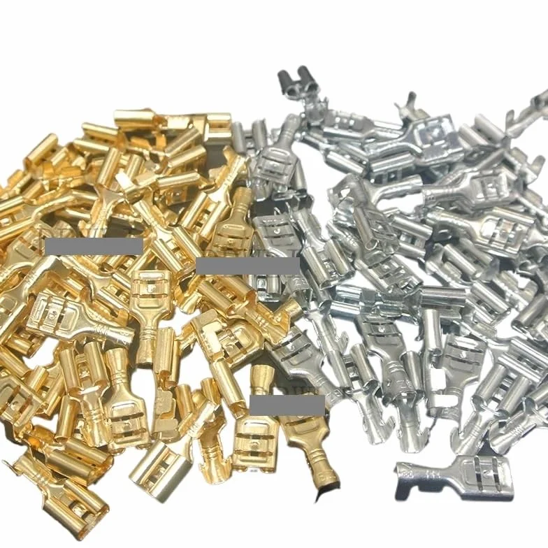 1000 szt. żeńskich zacisków zaciskowych męskich końcówek tulejowych do owijania drutu do 22-16 AWG 0,5 mm 2-1,5 mm 2,2 mm, 2,8 mm, 6,3 mm, 4,8 mm (1000 szt. 2,8 G żeński)