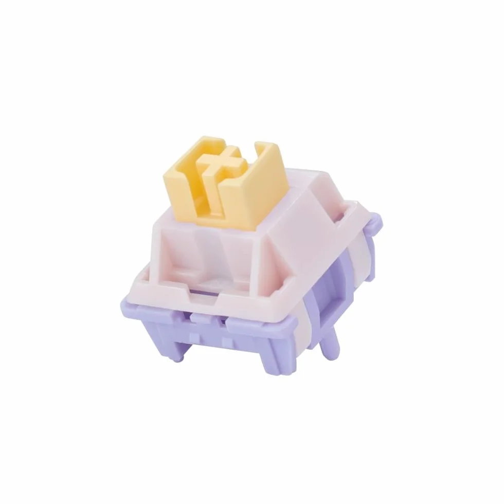 MMD Princess V3 Switch 5Pin Pre-lubed Linear Tactile Holy Panda For Custom Mechanical Keyboard 70PCS