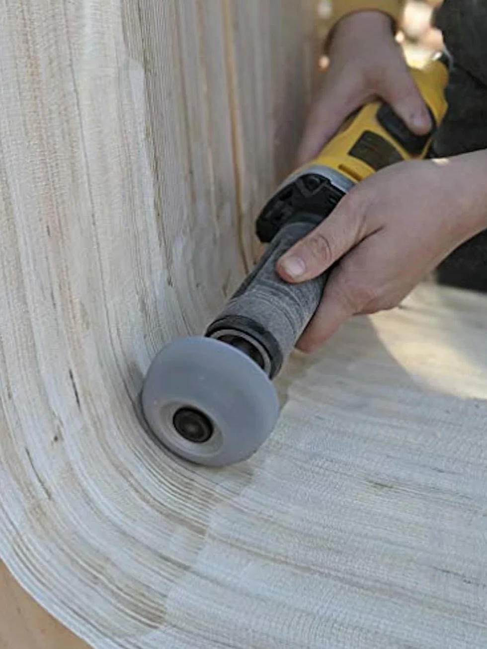 Kutzall Oryginalne koło konturowe 50,8 mm x 9,5 mm drobne otwory do rzeźbienia w drewnie do Milwaukee DeWalt Bosch adapter w zestawie