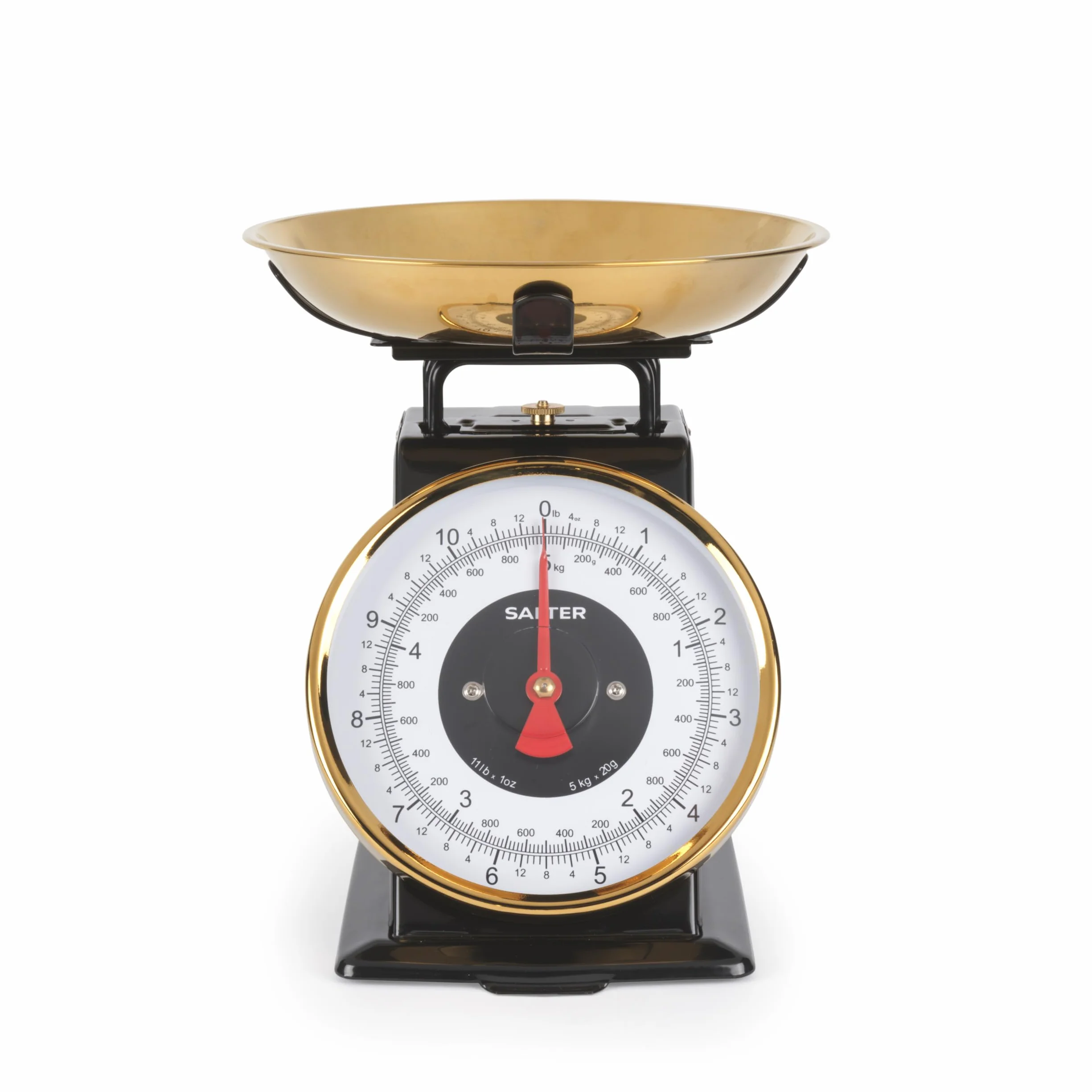 Salter mechaniczna waga kuchenna 5 kg stal nierdzewna miska 1 l przyrost 20 g