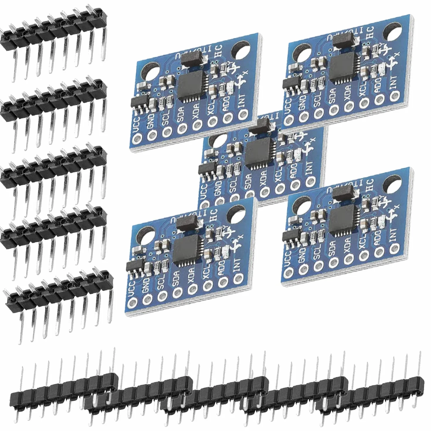 AZDelivery GY-521 Compatible with MPU-6050 3-osiowy żyroskop i akcelerometr kompatybilny z Arduino i Raspberry Pi w wraz z e-bookiem!