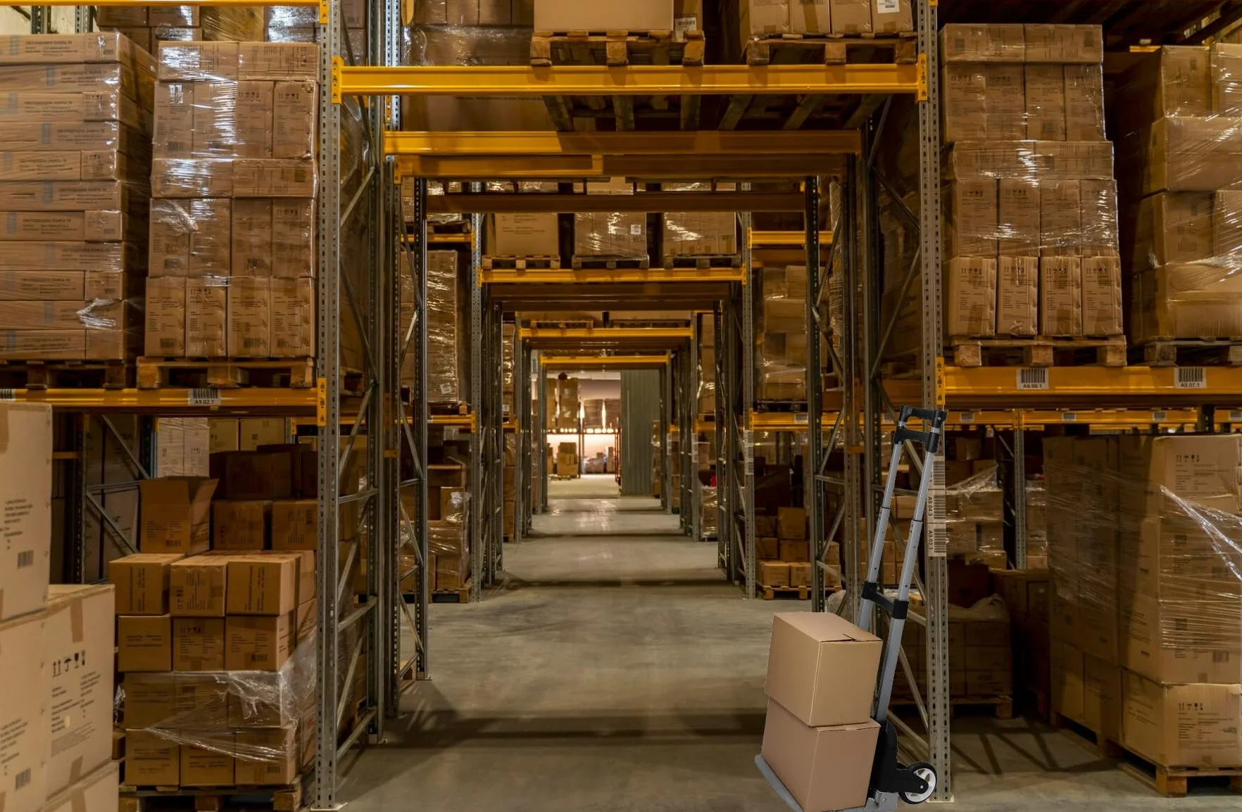 Dwukołowy wózek magazynowy transportowy składany ręczny młynarka 74kg