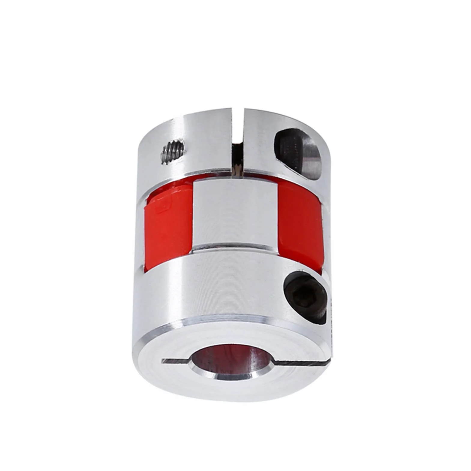 Łącznik Wału 8 Mm X 10 Mm Elastyczne Sprzęgło Wału śliwkowego Złącze Enkodera Silnika Krokowego CNC.