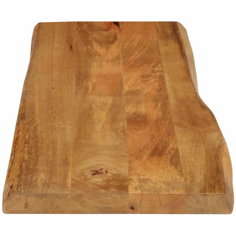 vidaXL Blat stołu lite drewno mango 120x40x2,5 cm naturalna krawędź