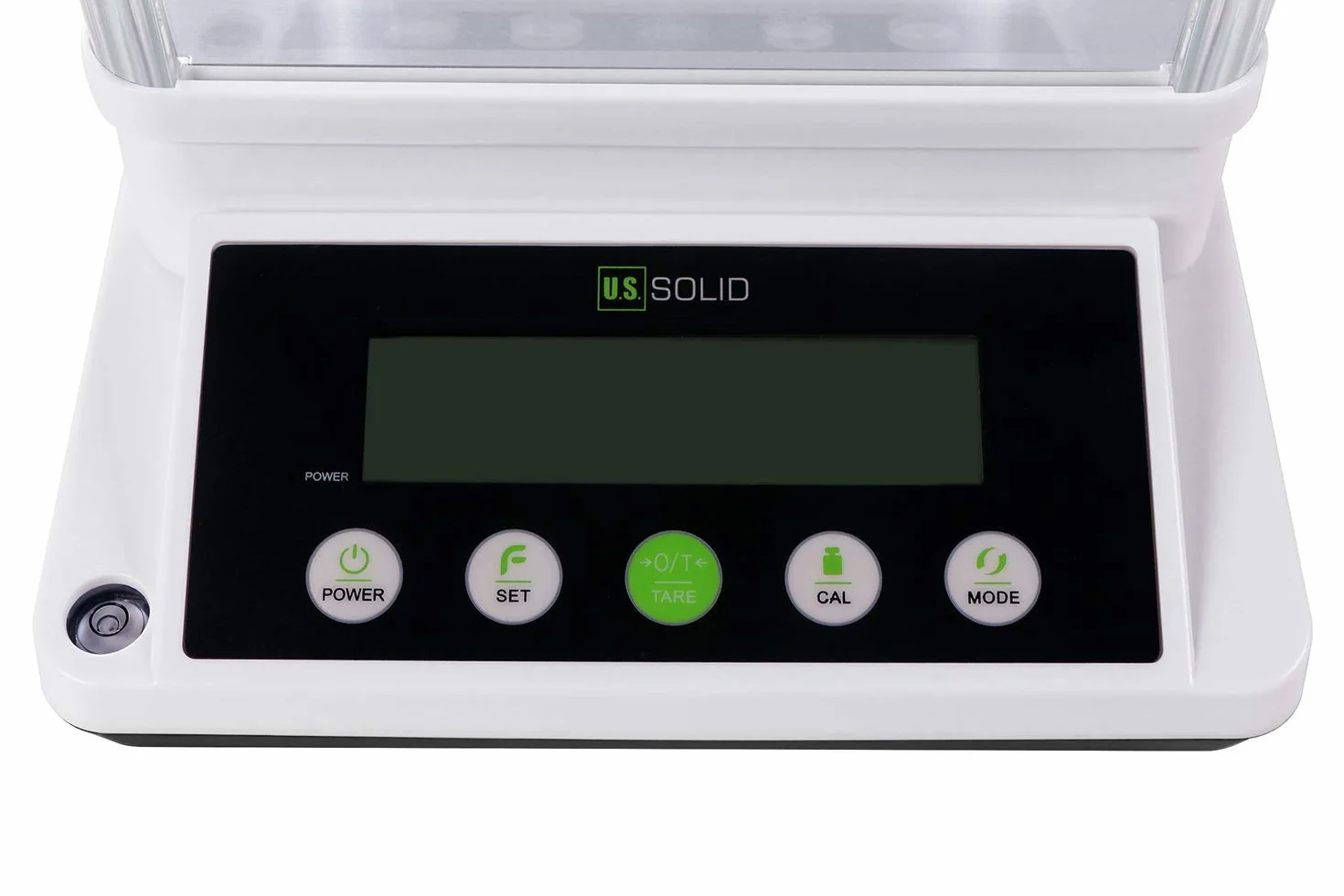 U.S. SOLID Precyzyjna waga 0,001 g – cyfrowa waga analityczna laboratoryjna – elektroniczna waga precyzyjna z dokładnością do 1 mg i 2 ekranami LCD – 310 g / 0,001 g