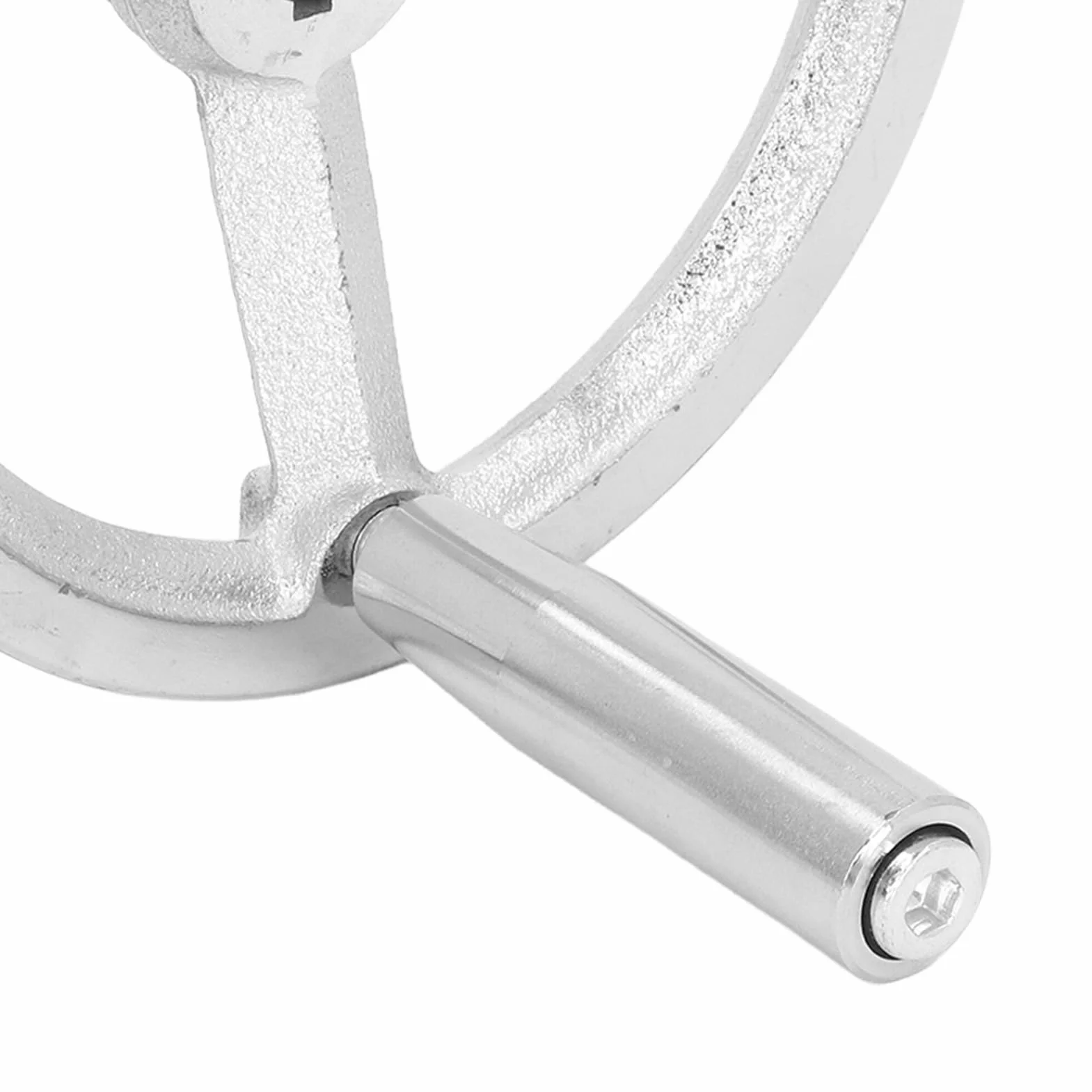 Koło Ręczne żeliwne Chromowane 16x160mm 3 Szprychy Zdejmowanym Uchwytem